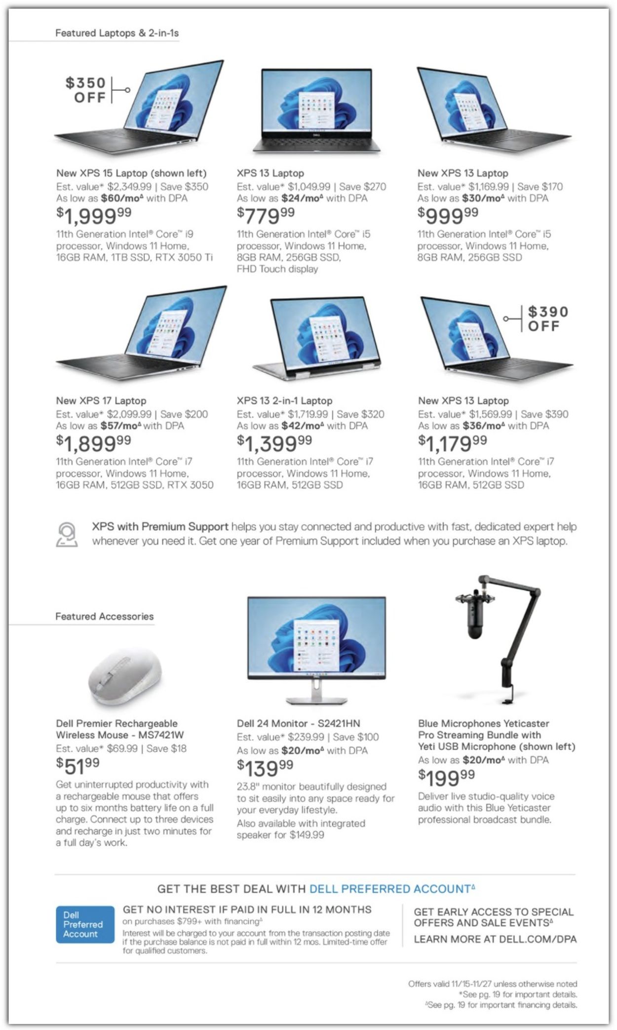 Dell Ad from 11/15/2021