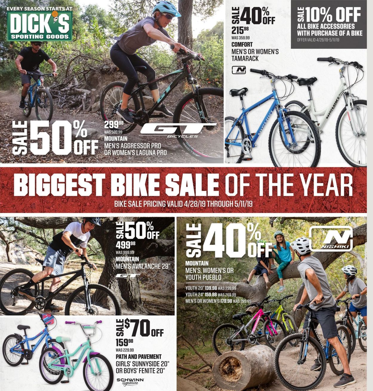 Dick's Ad from 04/28/2019
