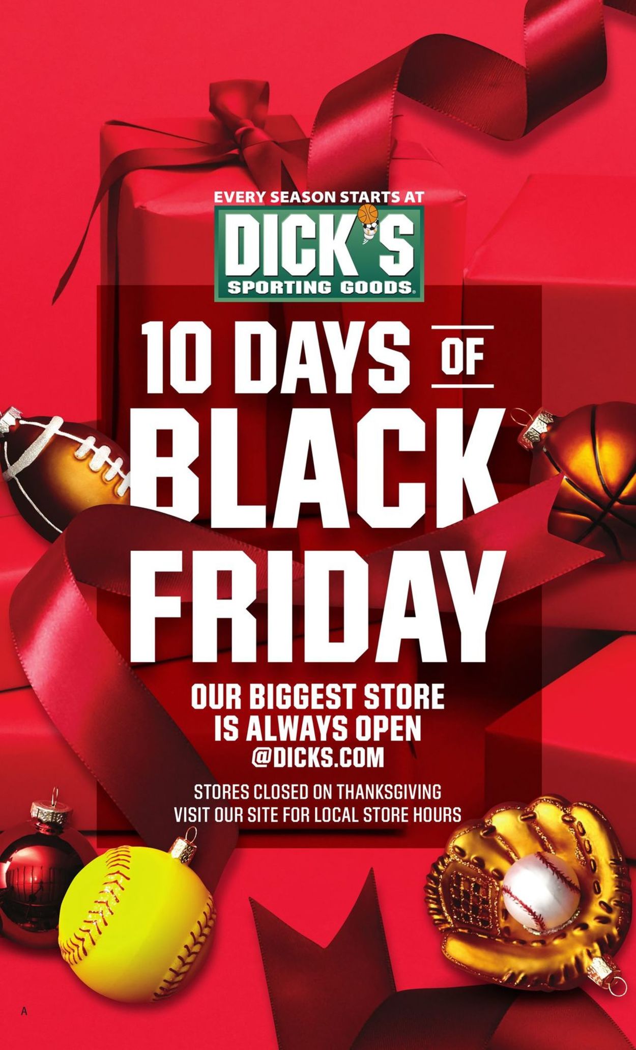 Dick's Ad from 11/18/2020