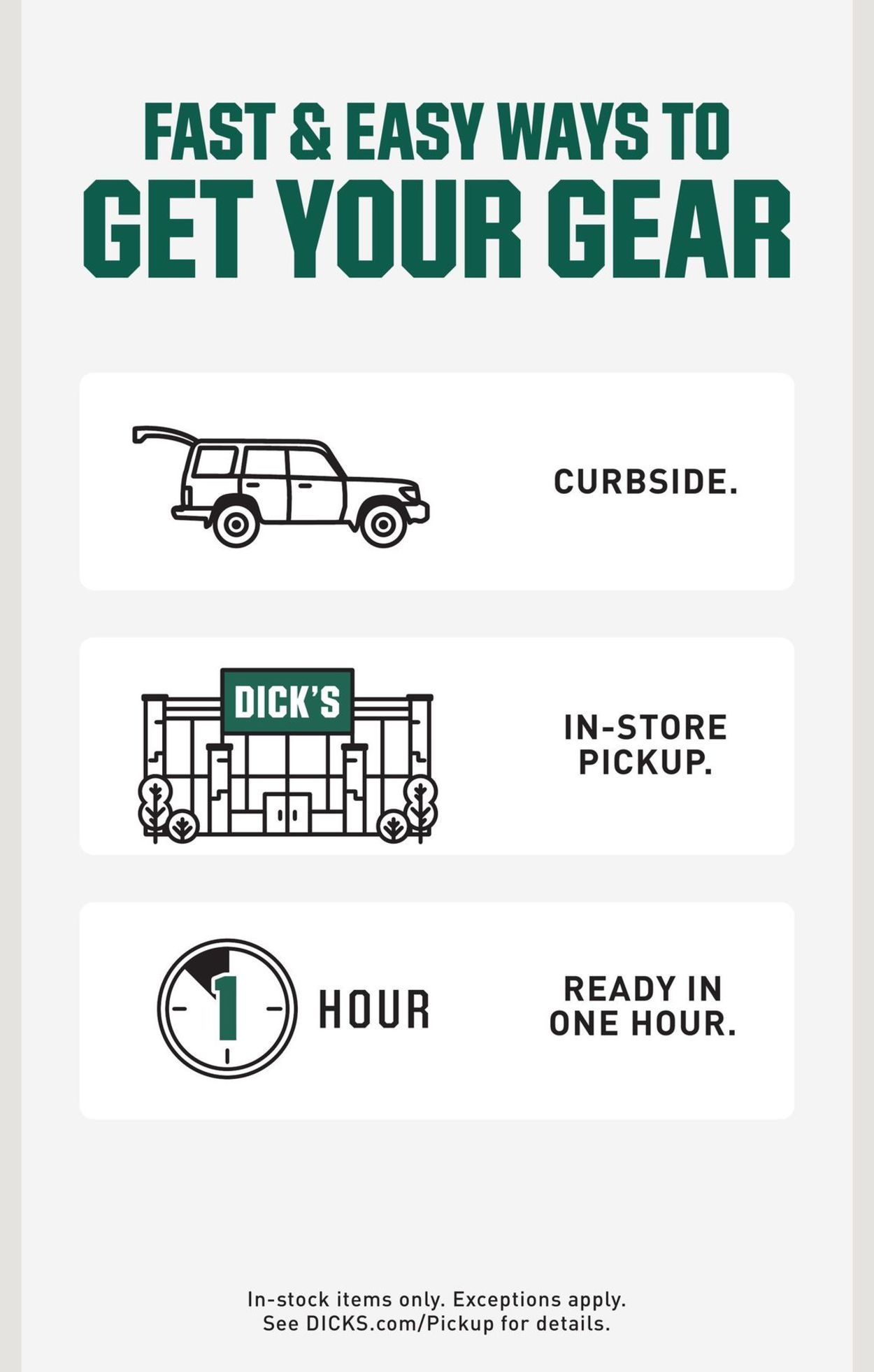 Dick's Ad from 10/10/2021