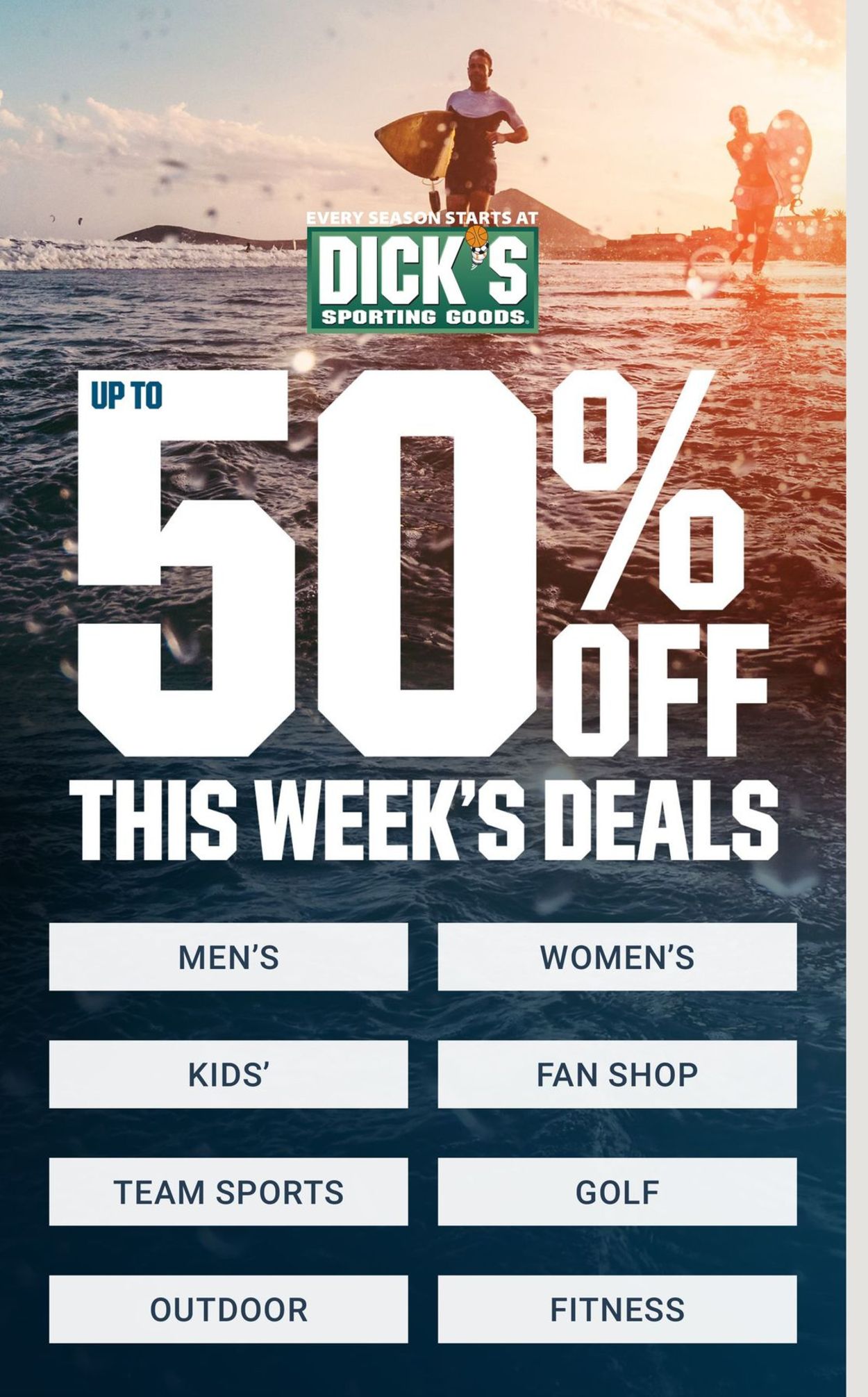 Dick's Ad from 07/03/2022