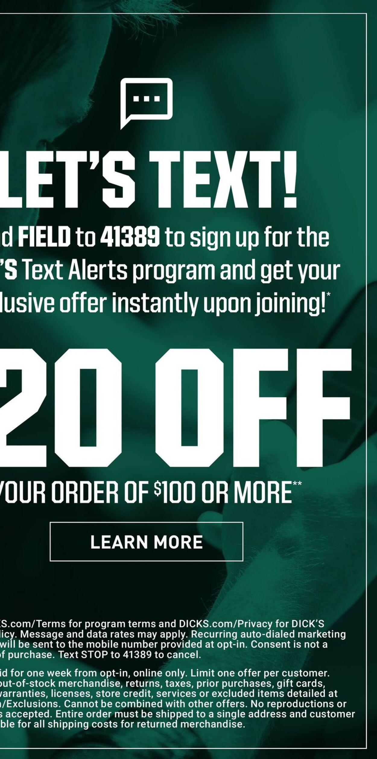Dick's Ad from 02/19/2023