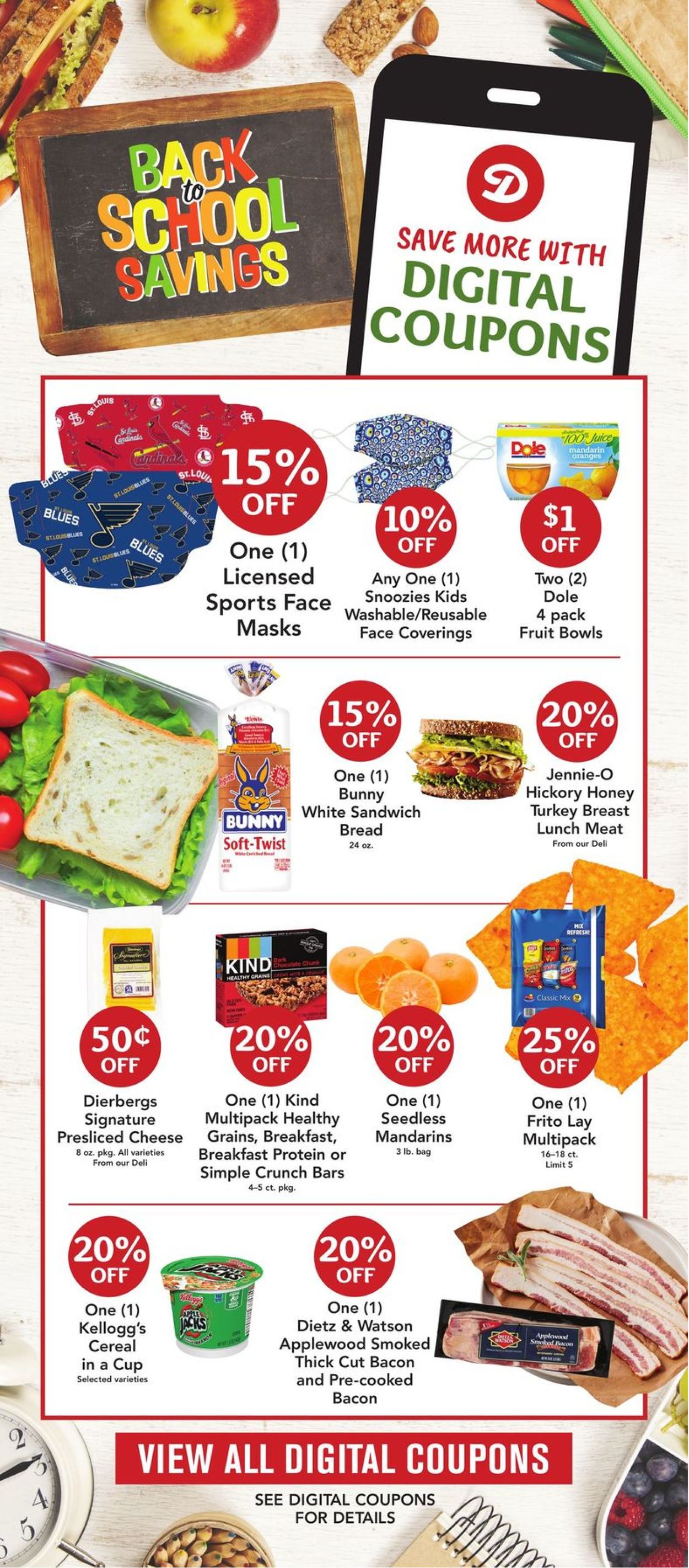 Dierbergs Ad from 08/18/2020