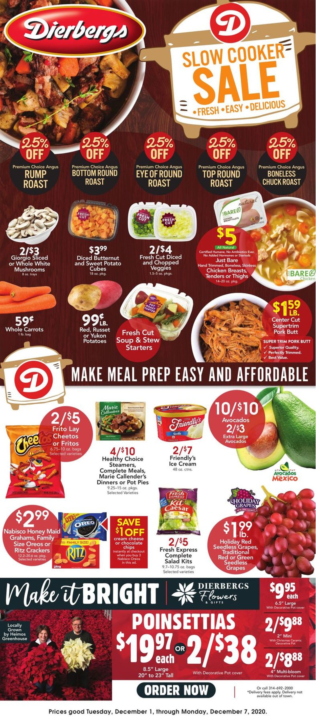 Dierbergs Ad from 12/01/2020