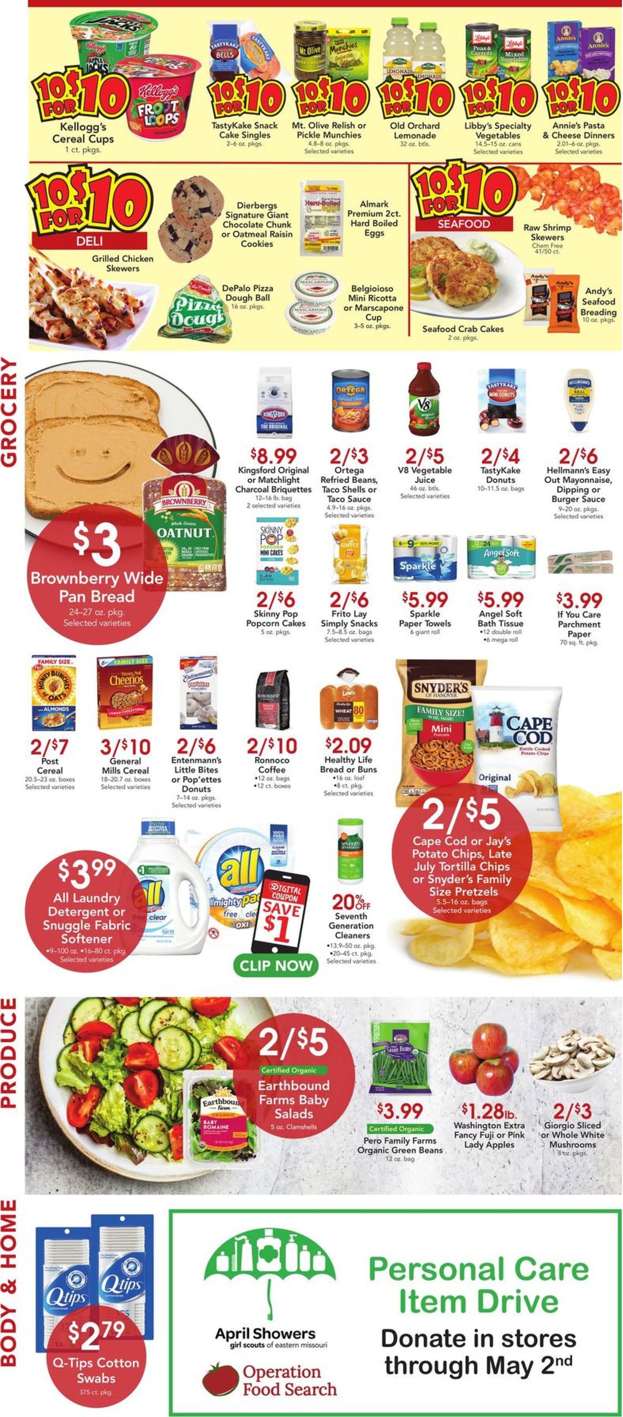Dierbergs Ad from 04/20/2021