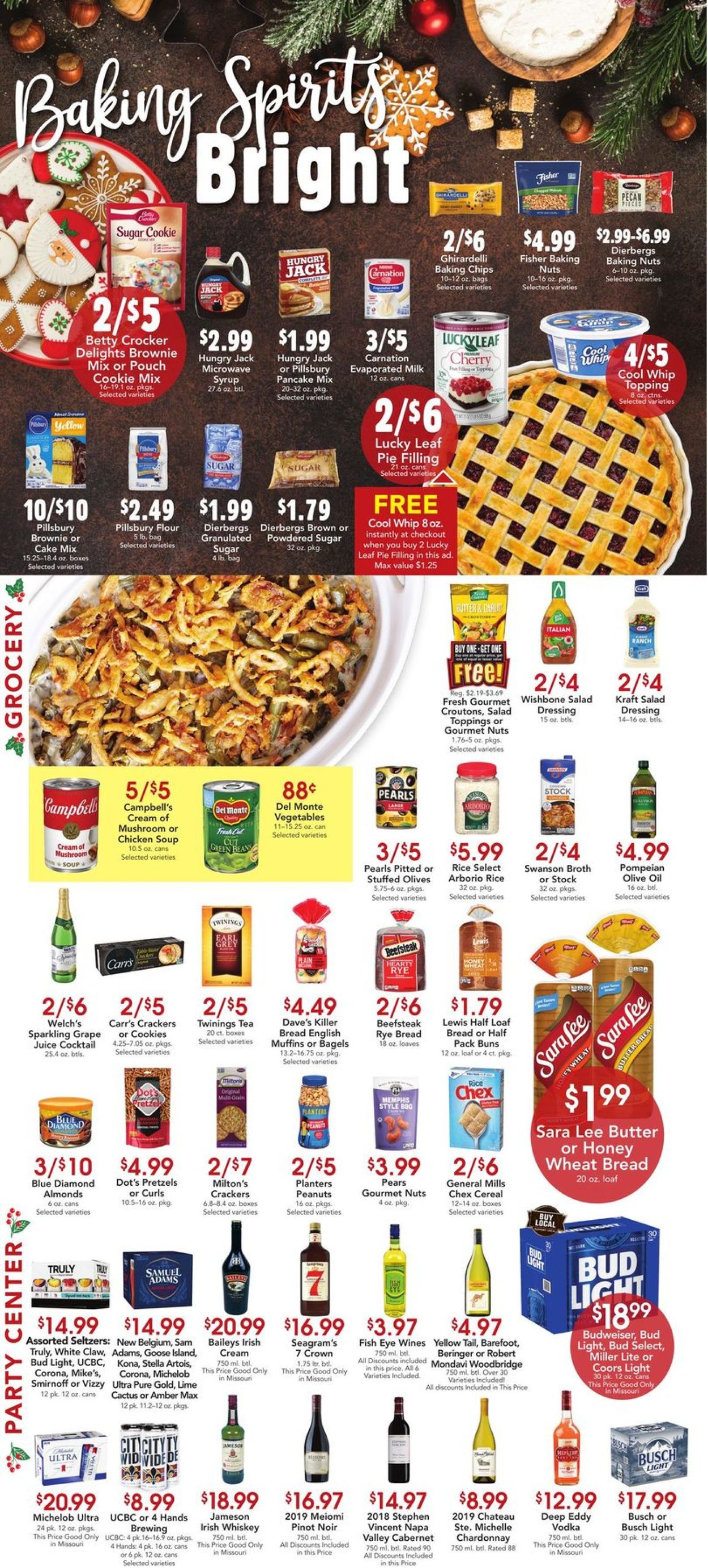 Dierbergs Ad from 12/14/2021