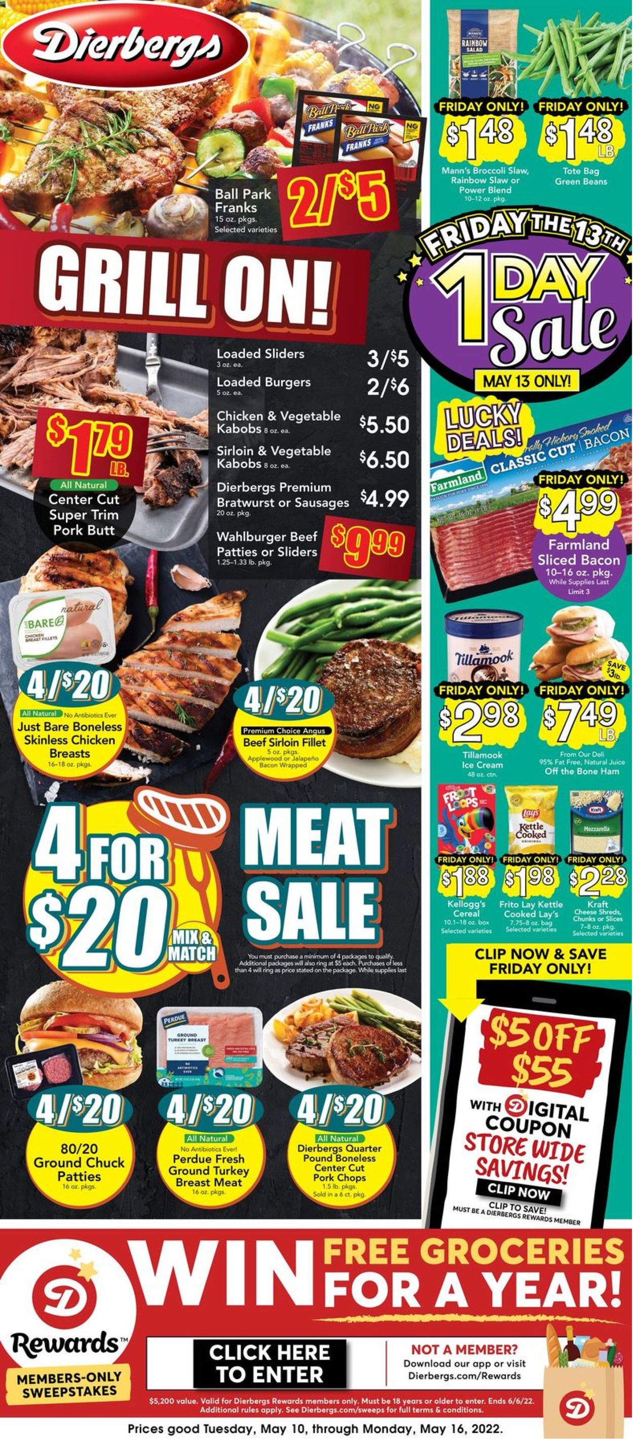 Dierbergs Ad from 05/10/2022