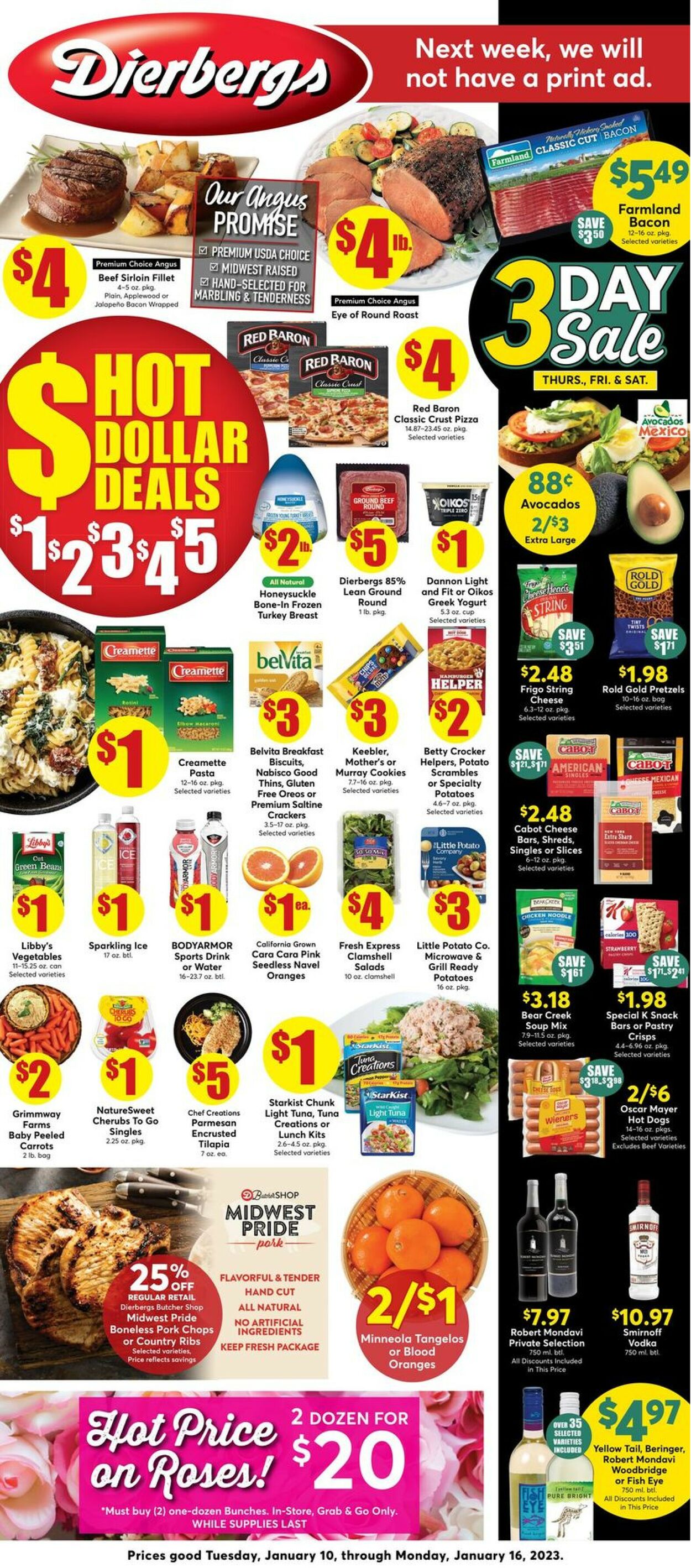 Dierbergs Ad from 01/10/2023