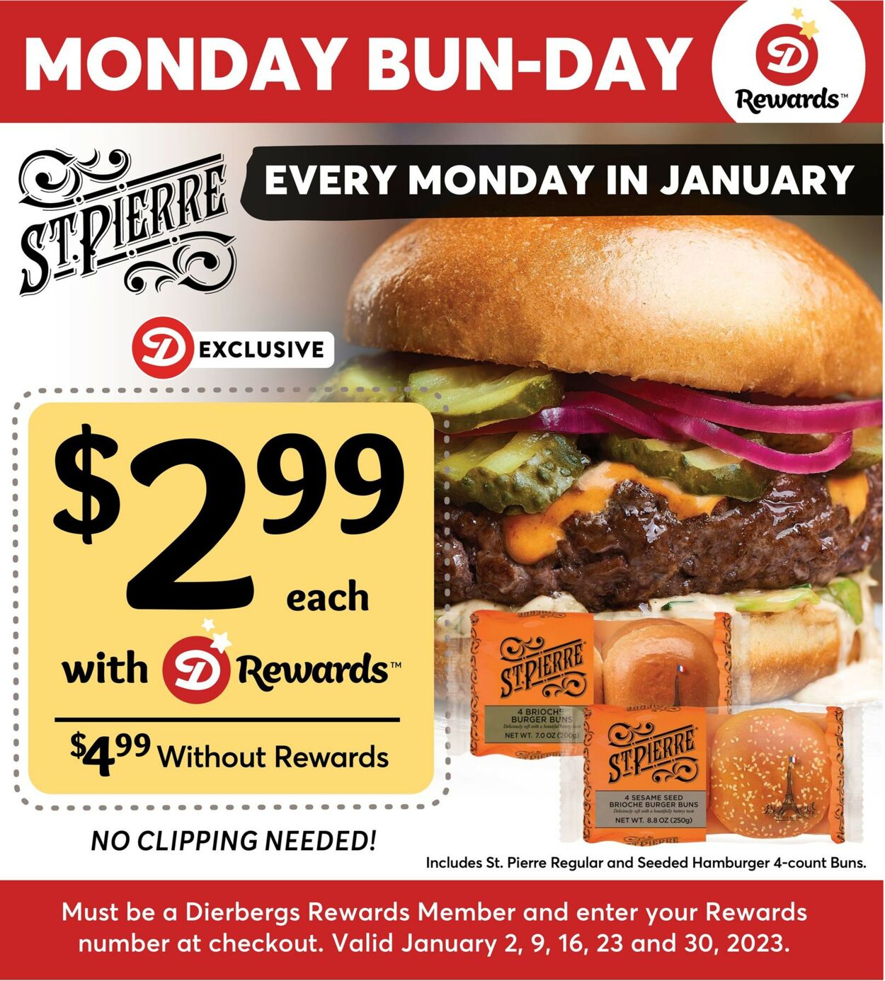 Dierbergs Ad from 01/17/2023