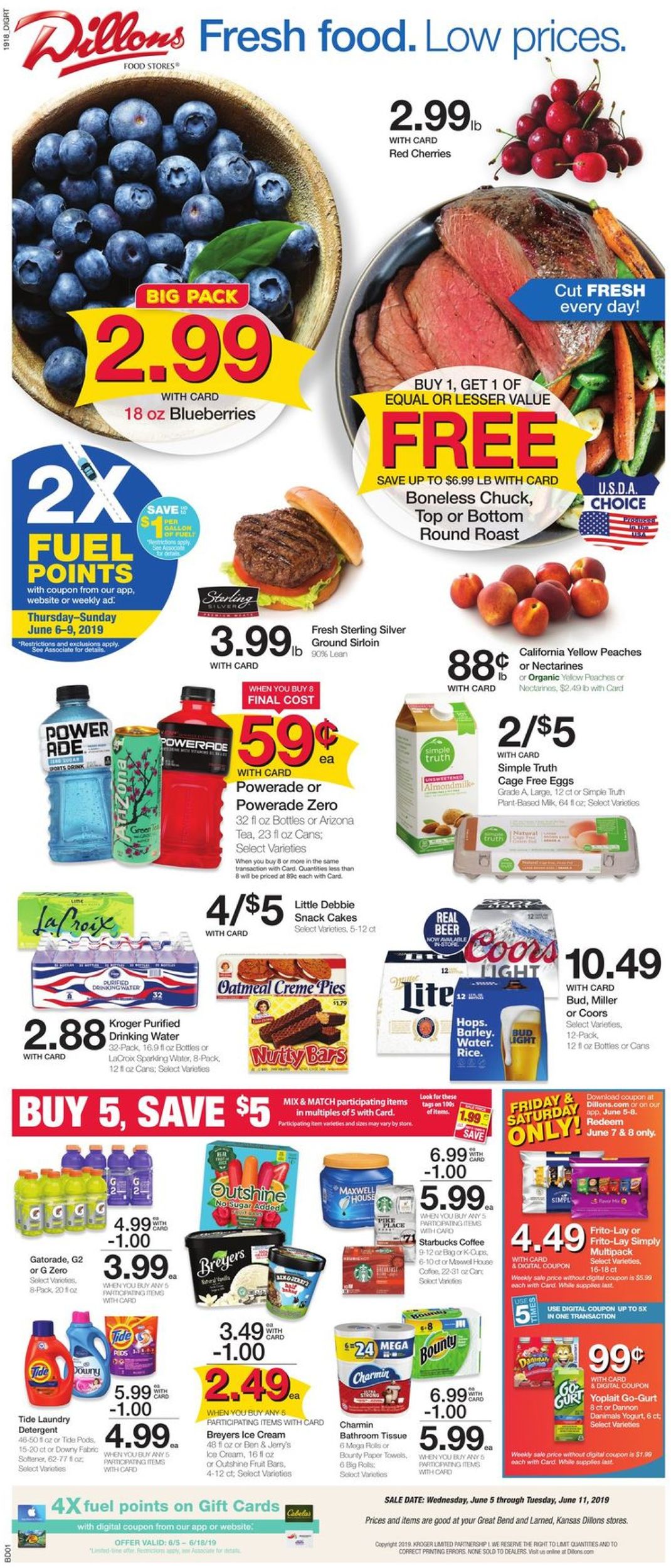 Dillons Ad from 06/05/2019