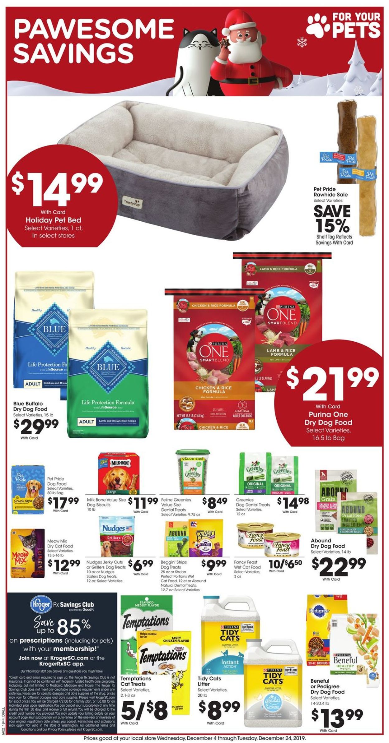 Dillons Ad from 12/04/2019