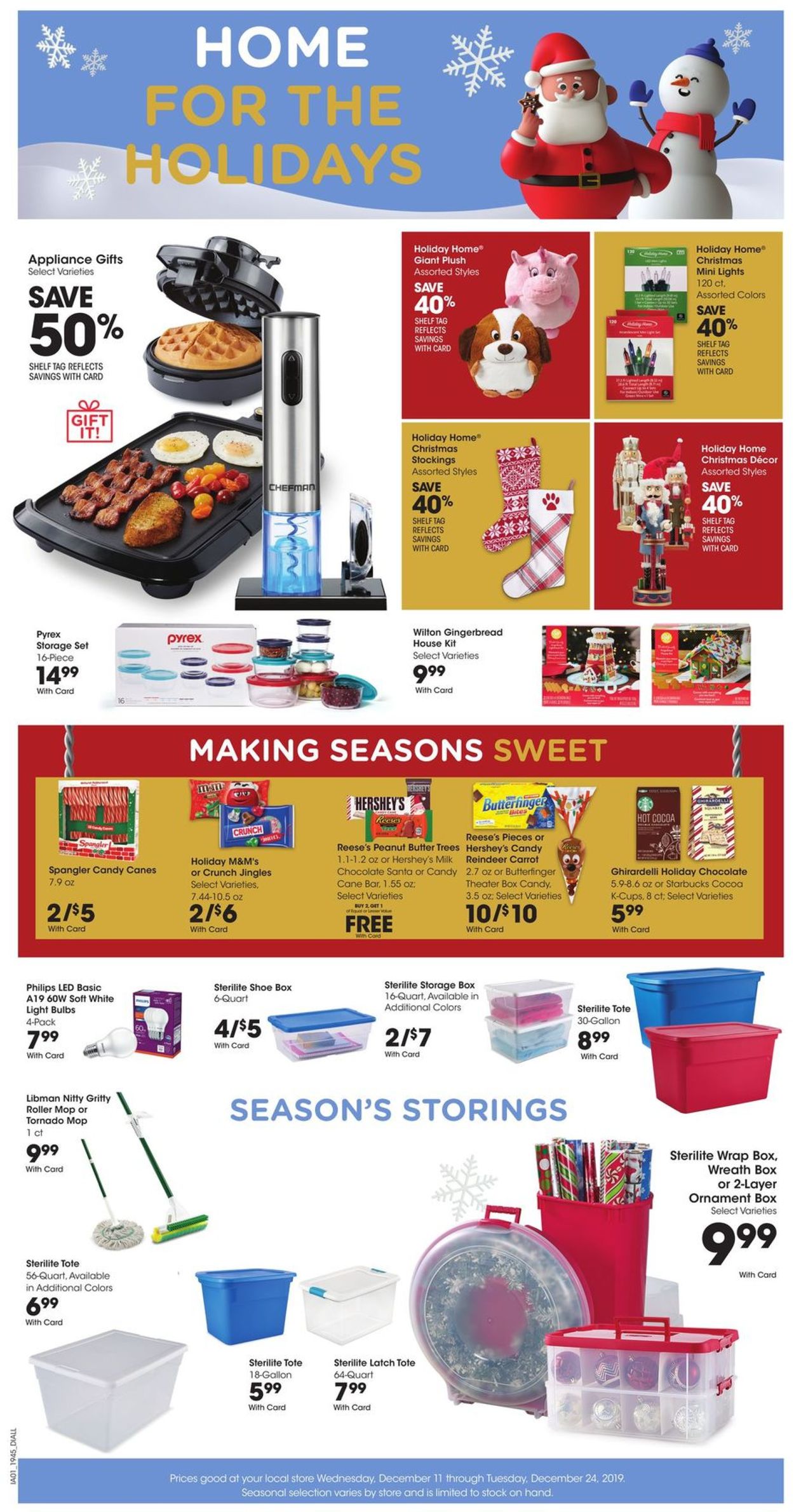 Dillons Ad from 12/18/2019