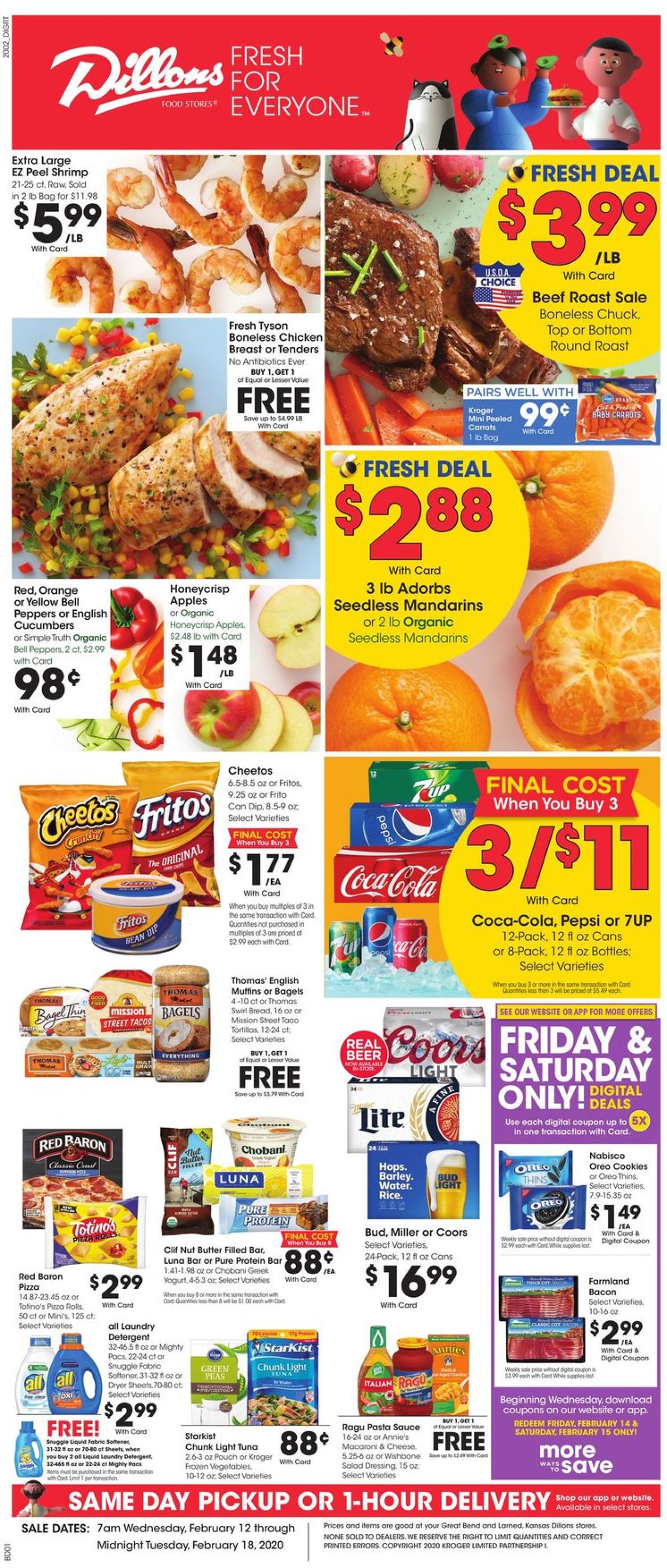 Dillons Ad from 02/12/2020