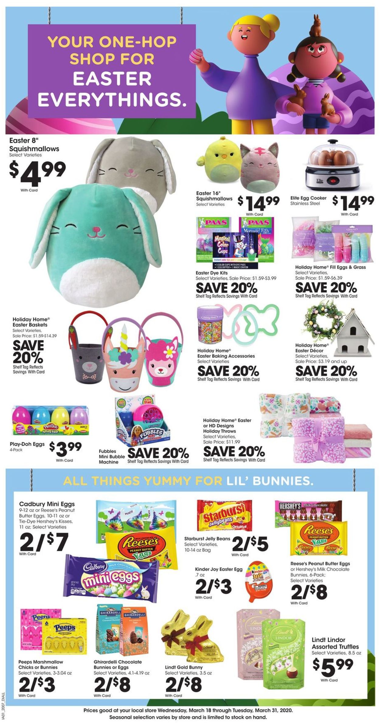 Dillons Ad from 03/18/2020