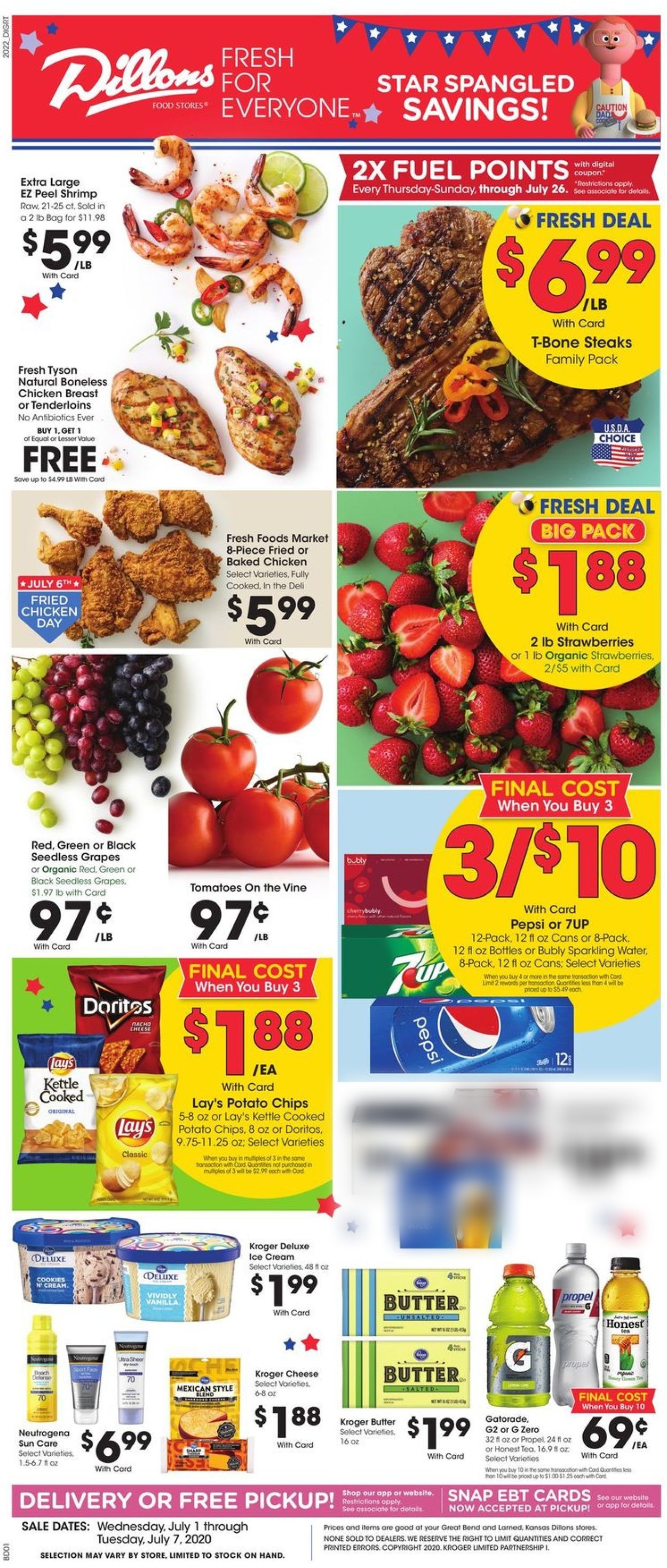 Dillons Ad from 07/01/2020