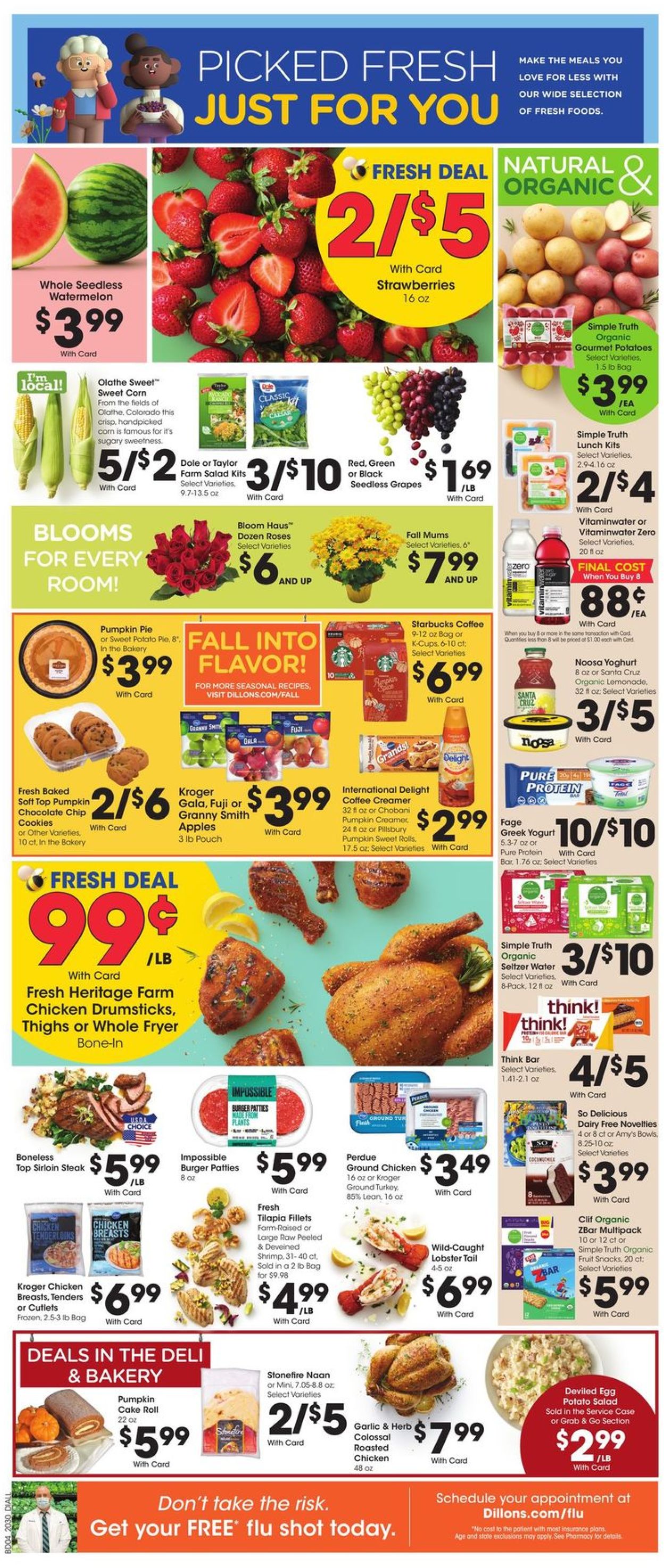 Dillons Ad from 08/26/2020