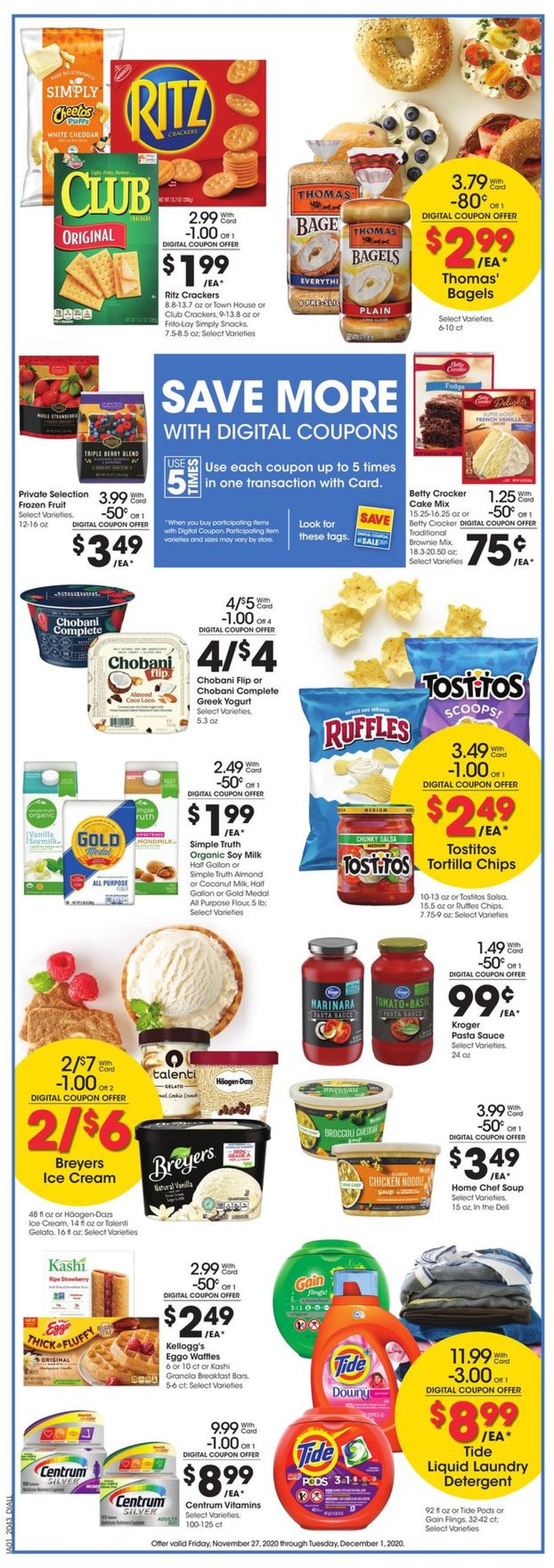 Dillons Ad from 11/27/2020