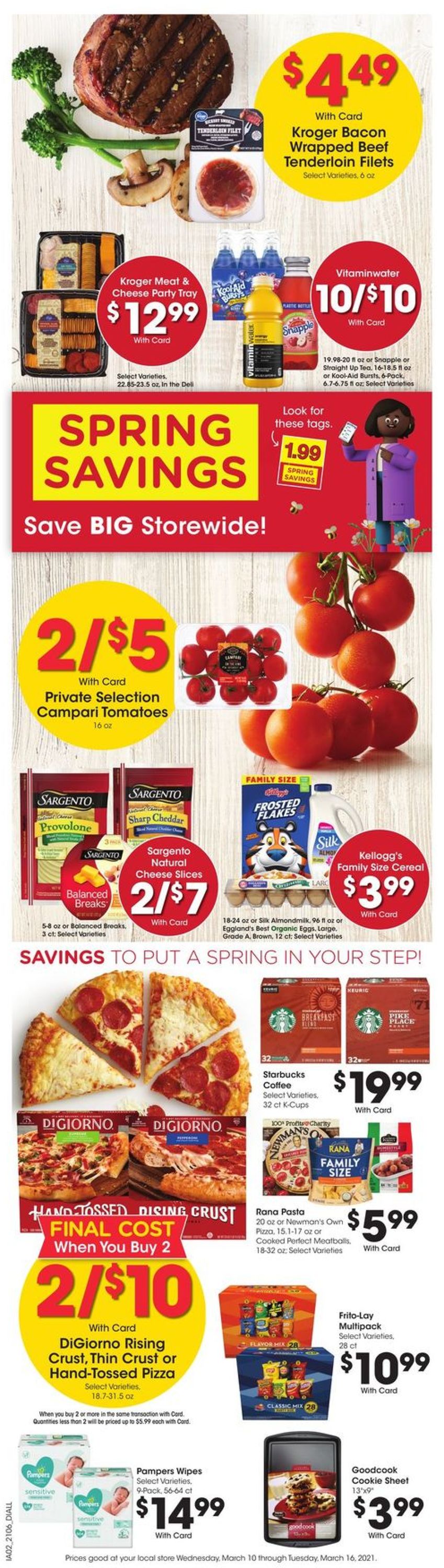 Dillons Ad from 03/10/2021