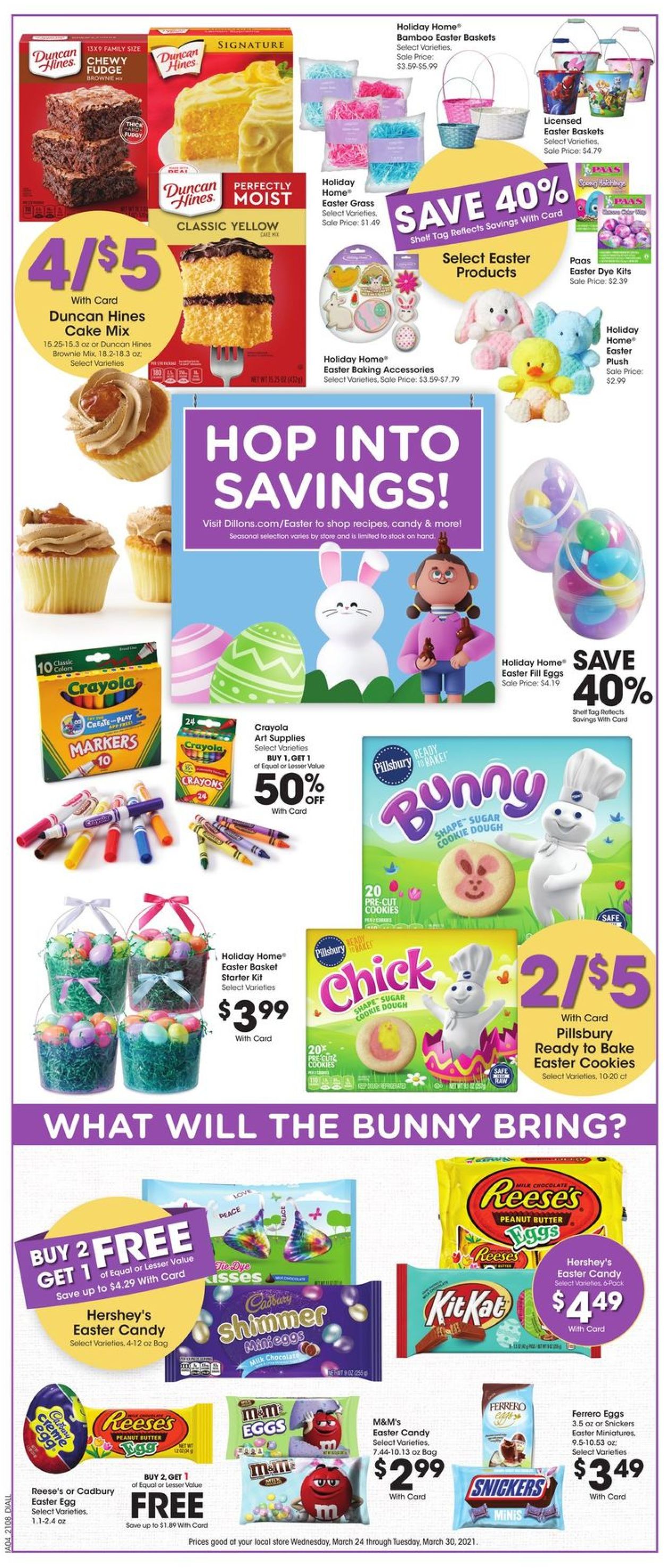 Dillons Ad from 03/24/2021