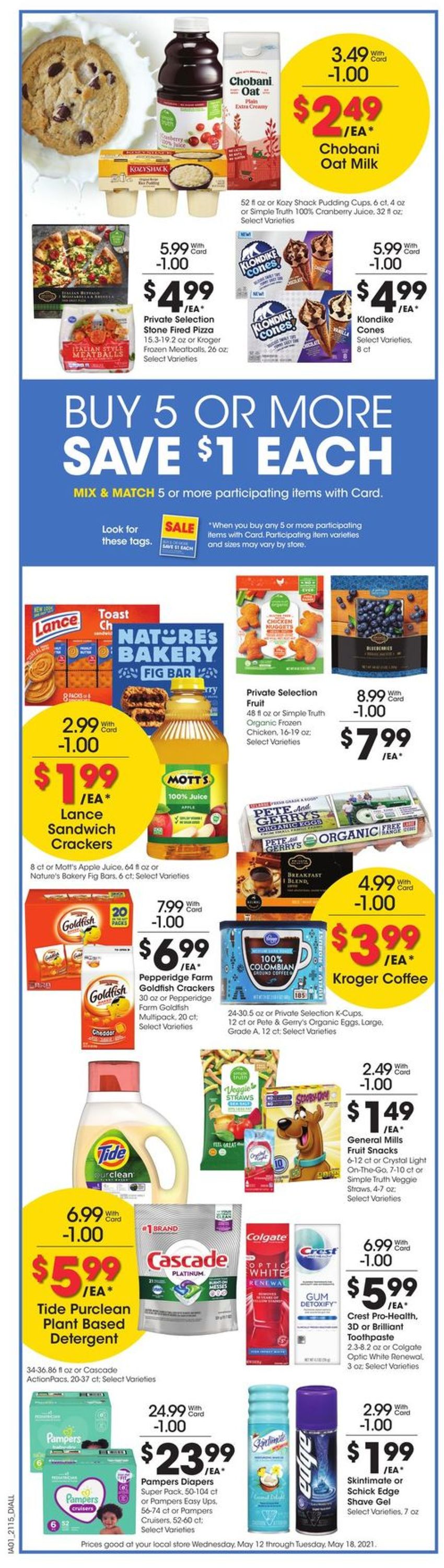 Dillons Ad from 05/12/2021