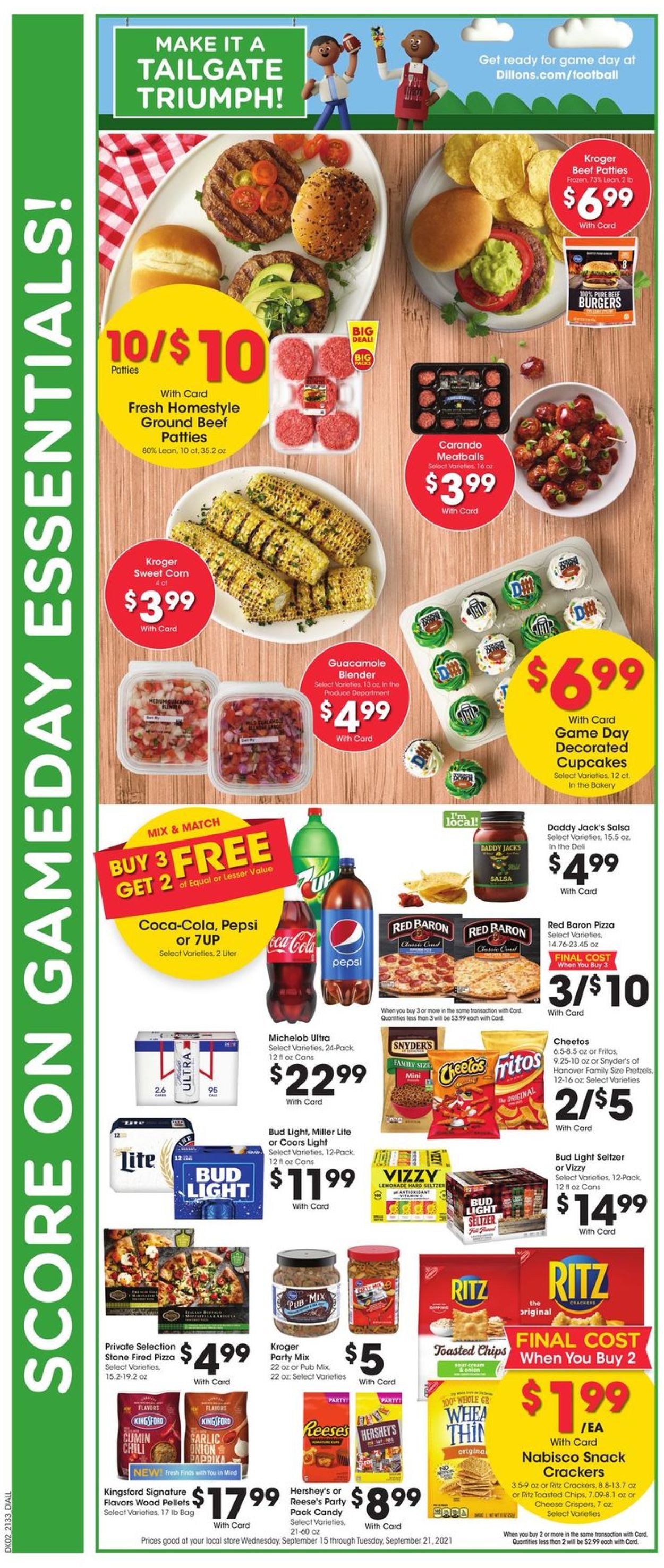 Dillons Ad from 09/15/2021