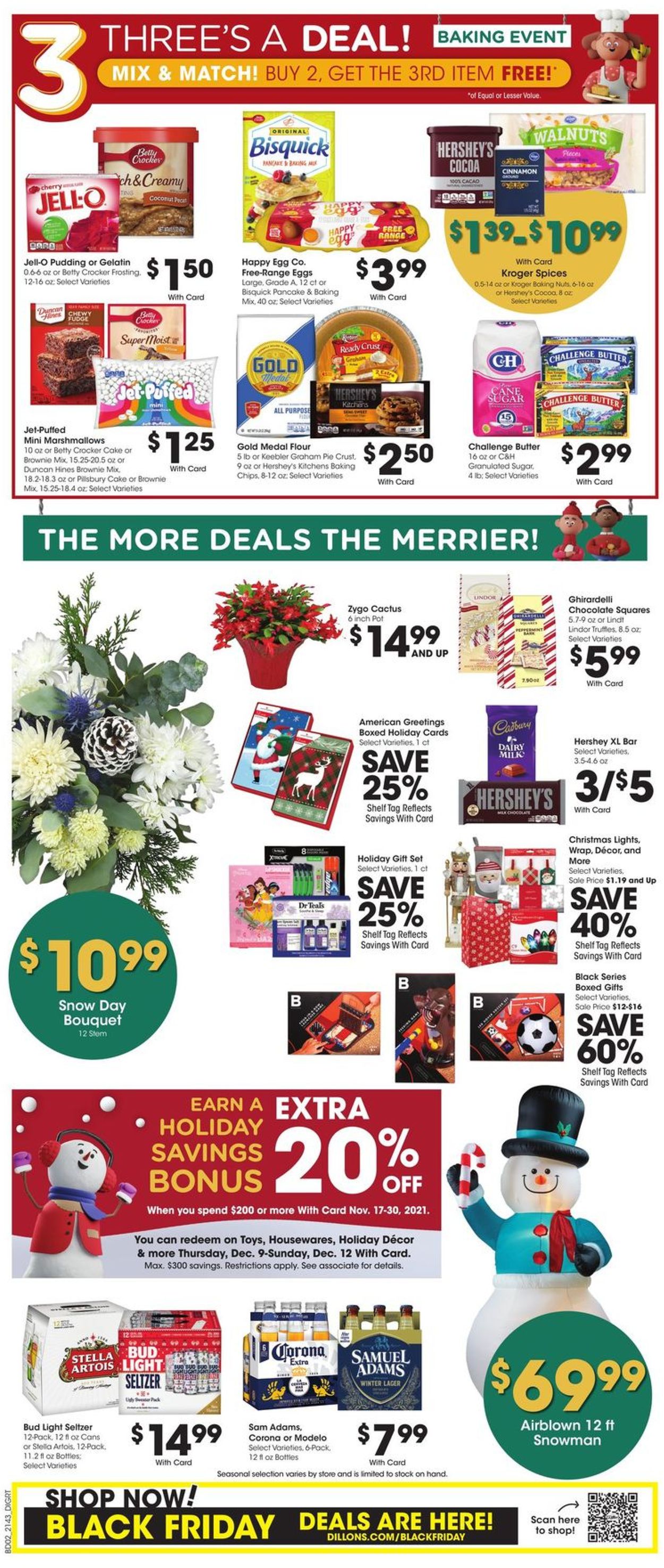 Dillons Ad from 11/26/2021