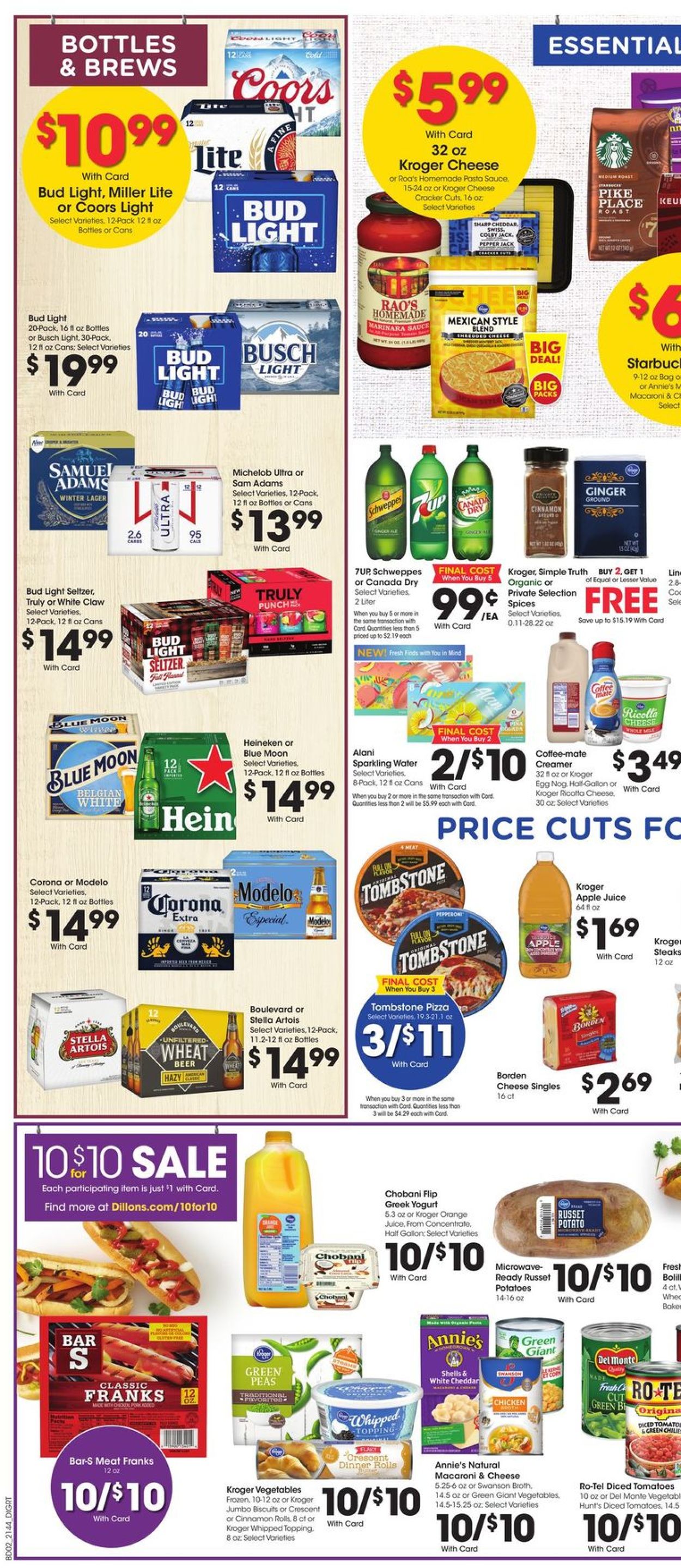 Dillons Ad from 12/01/2021