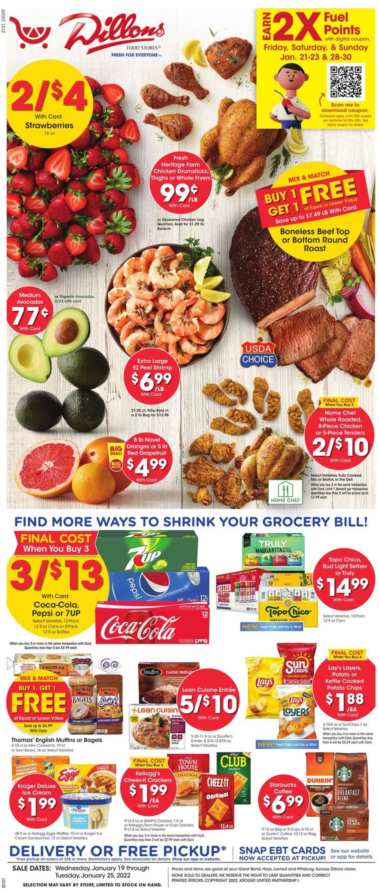 Dillons Ad from 01/19/2022