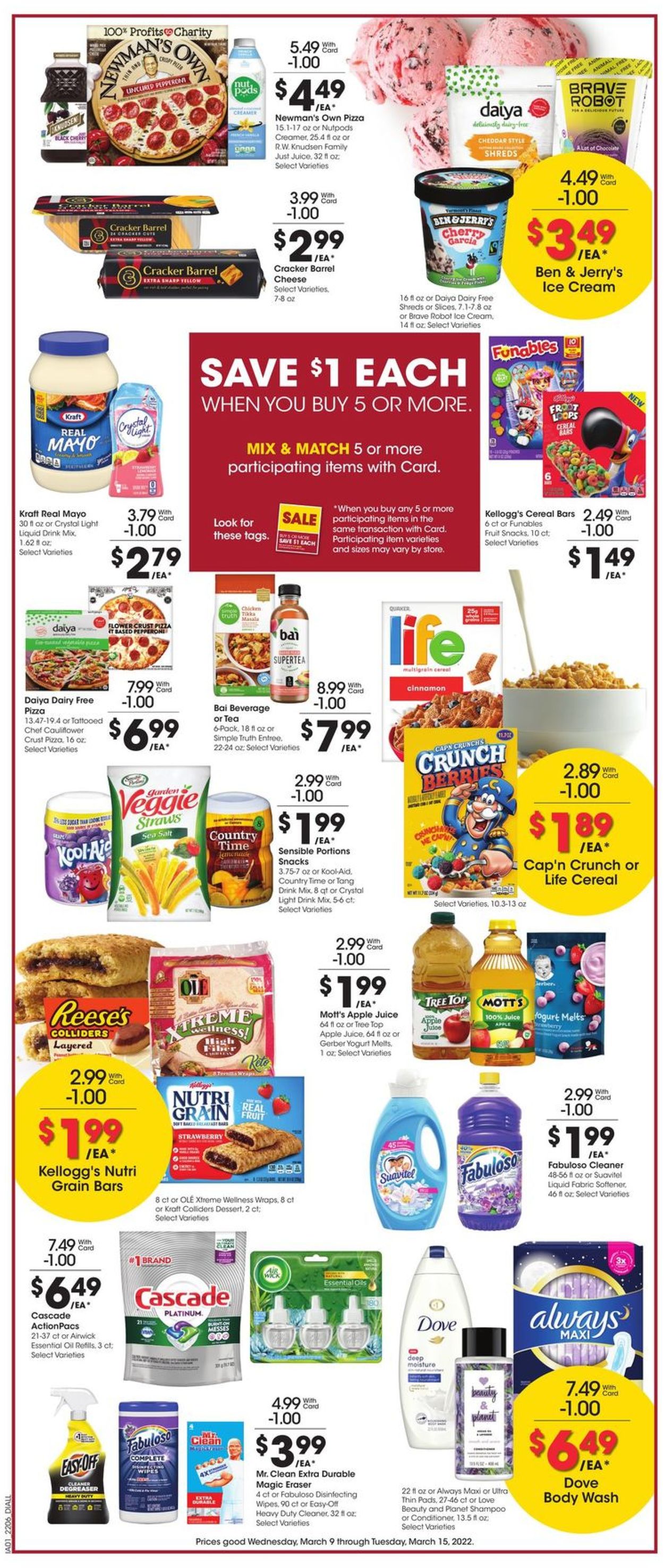 Dillons Ad from 03/09/2022