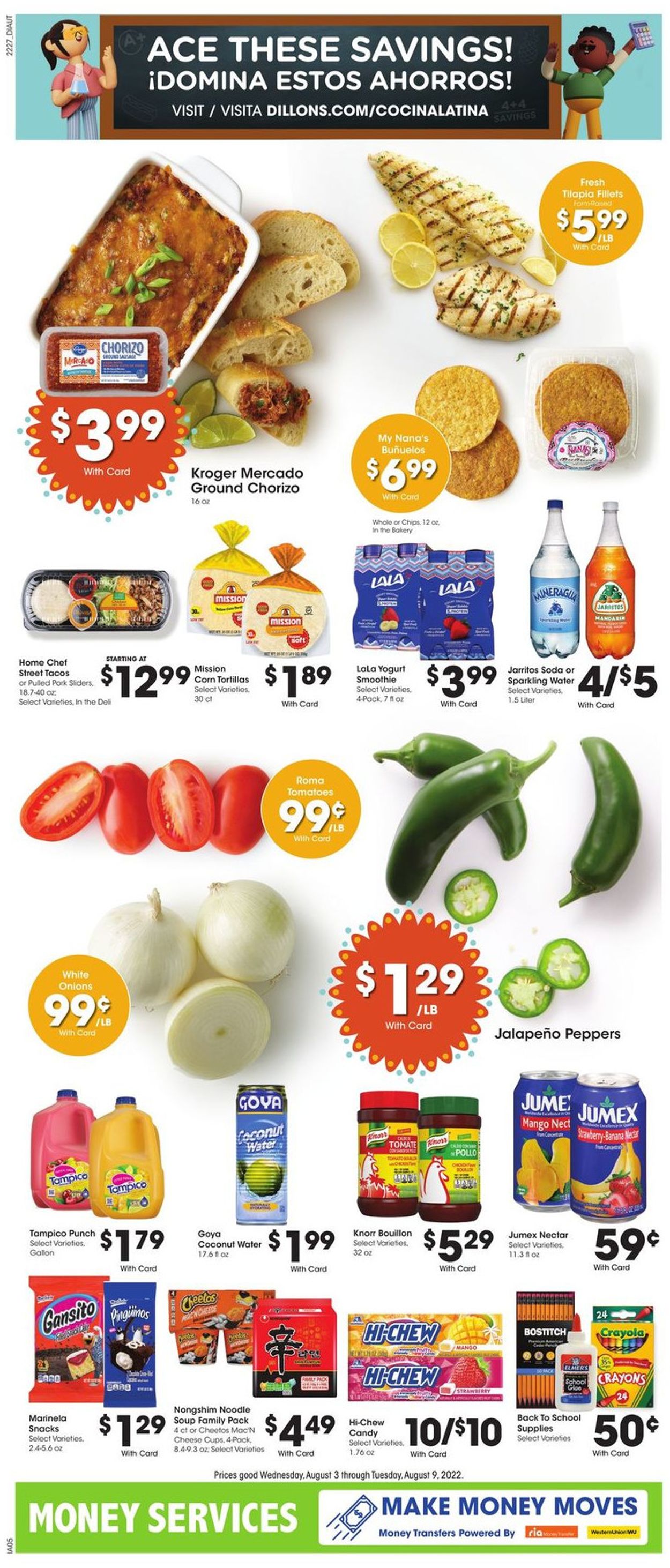 Dillons Ad from 08/03/2022