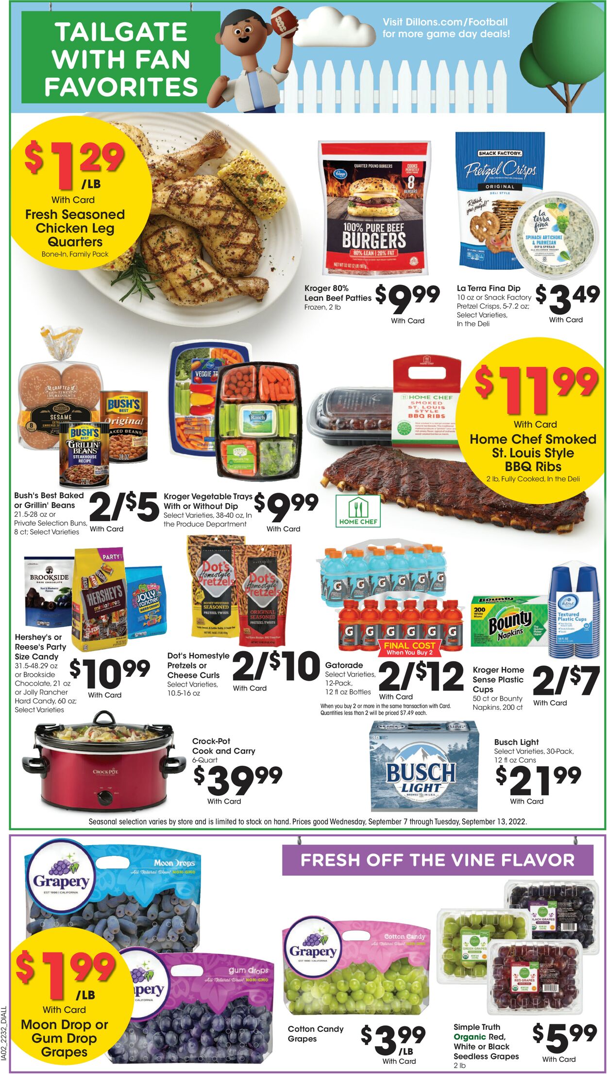 Dillons Ad from 09/07/2022