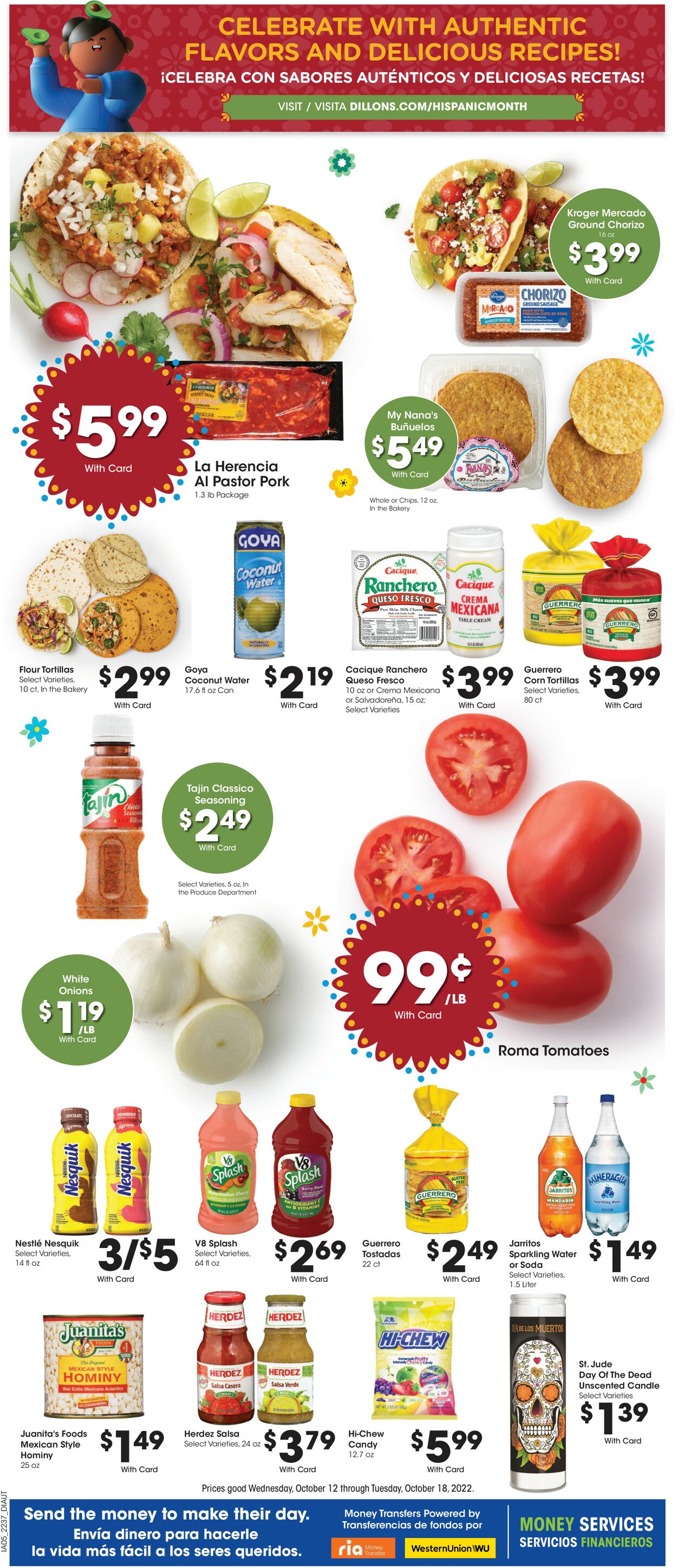 Dillons Ad from 10/12/2022
