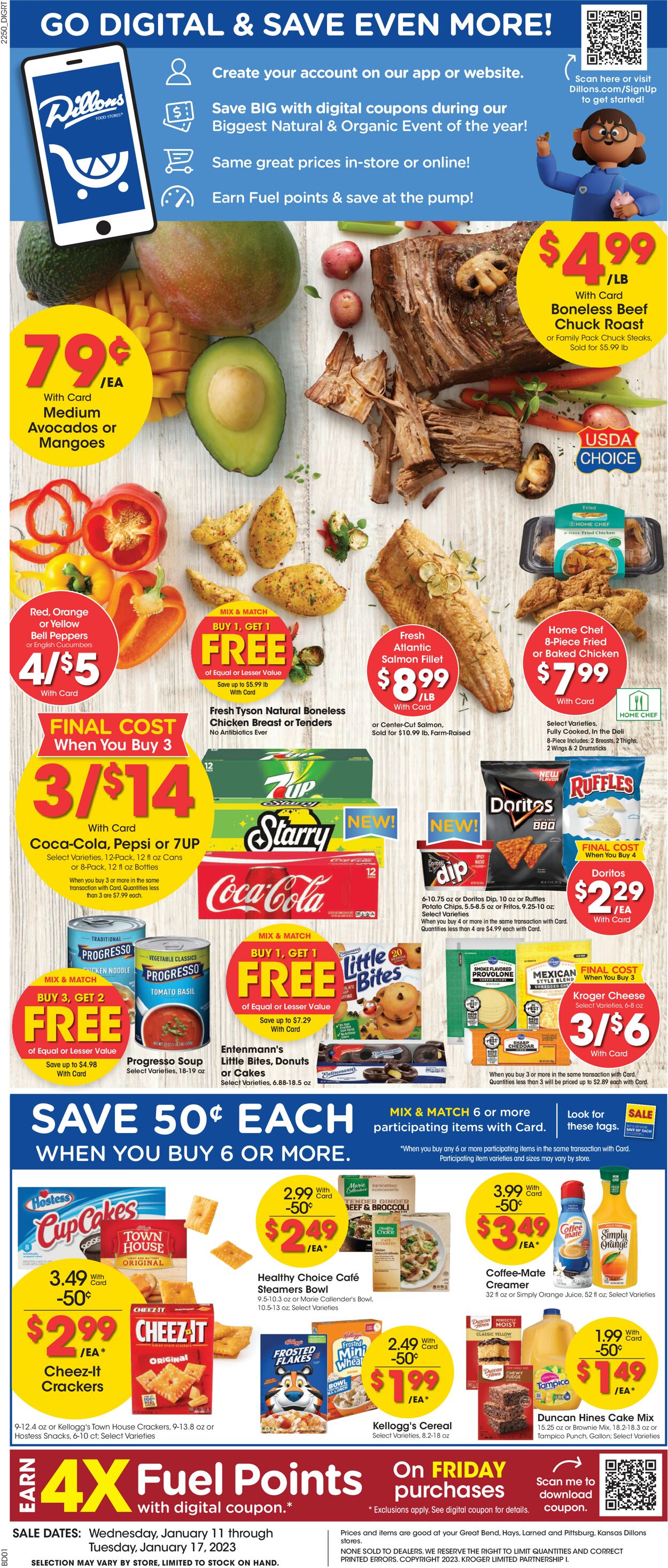 Dillons Ad from 01/11/2023