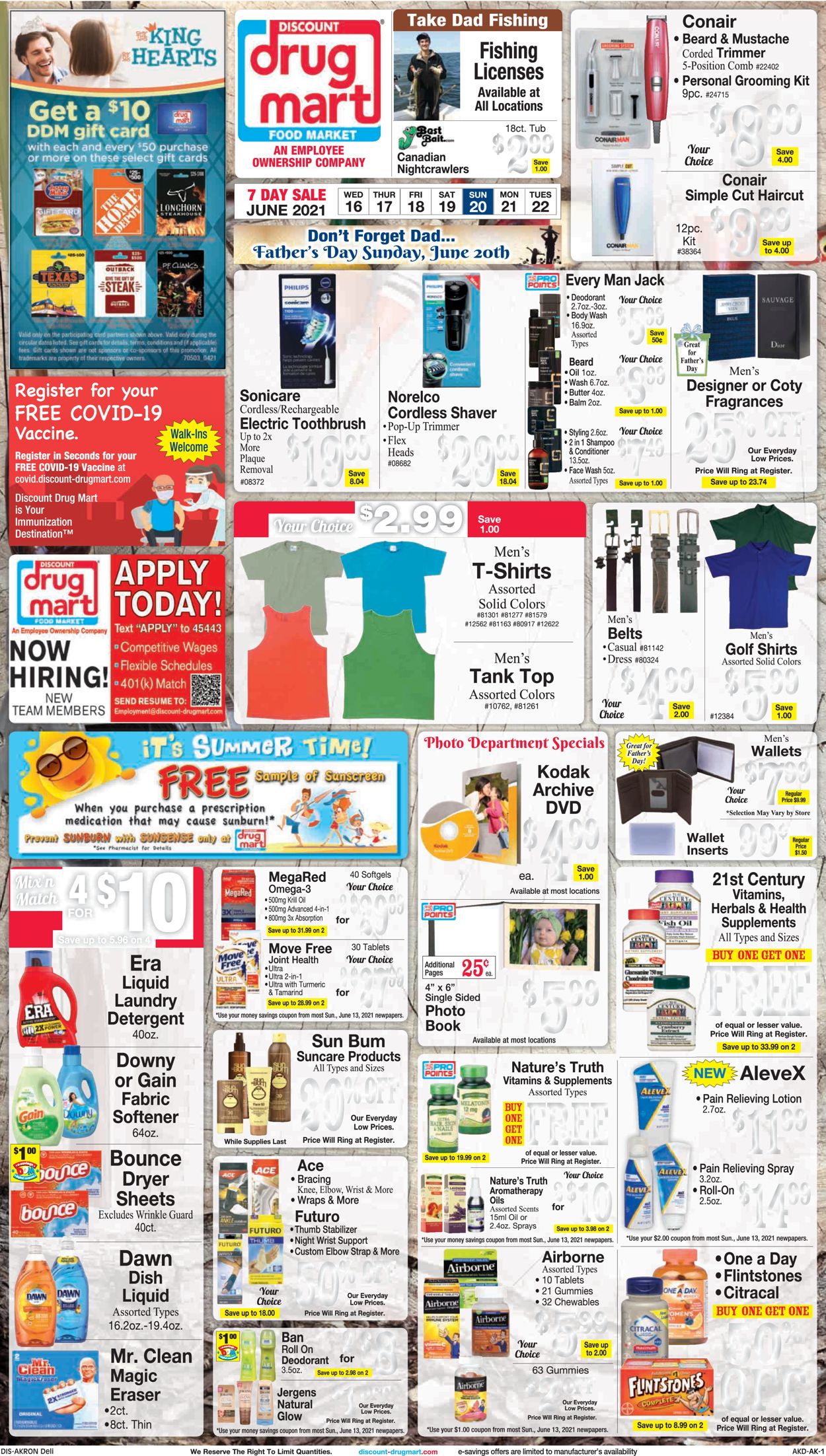 Discount Drug Mart Ad from 06/16/2021