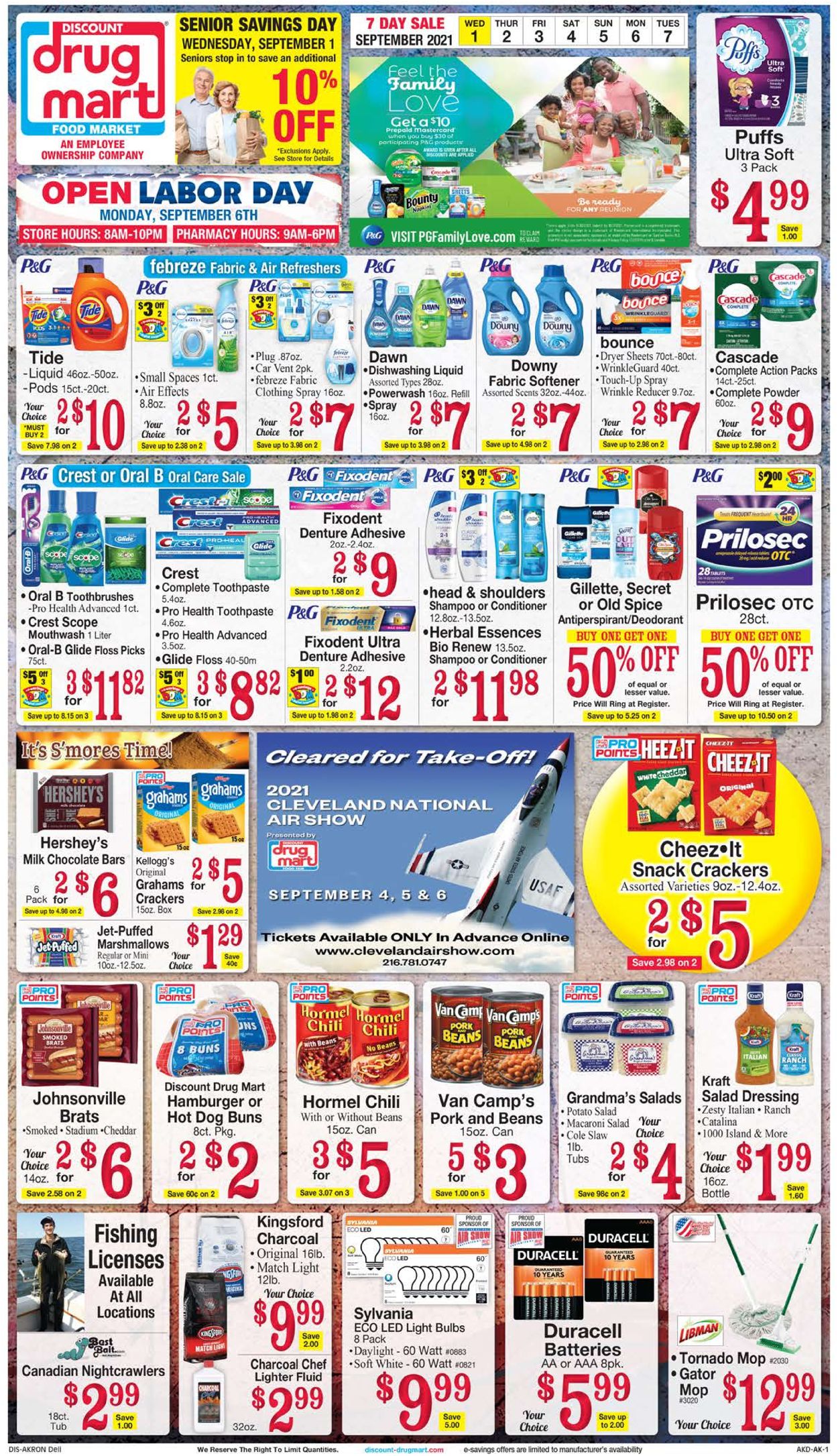 Discount Drug Mart Ad from 09/01/2021