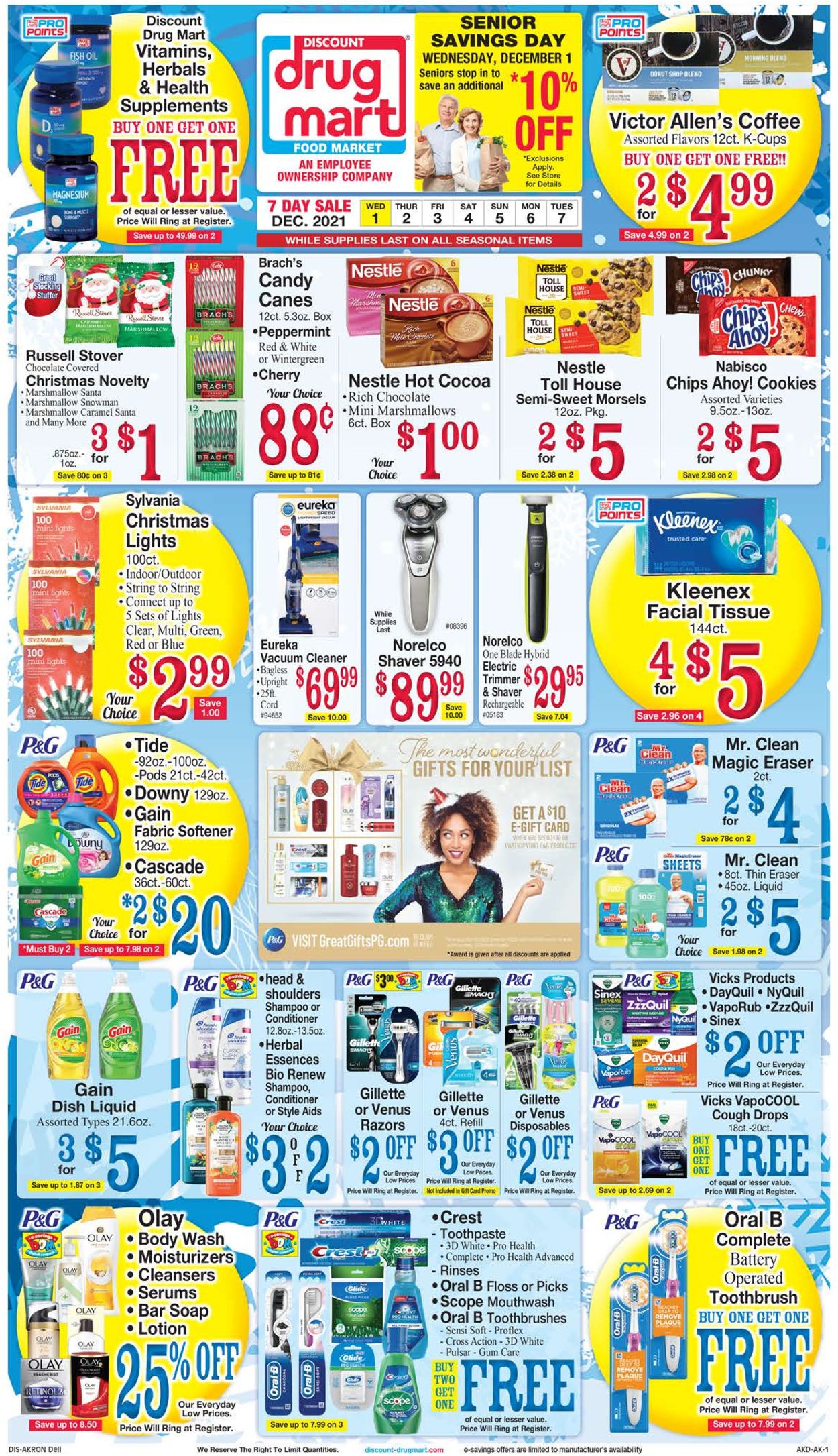 Discount Drug Mart Ad from 12/01/2021