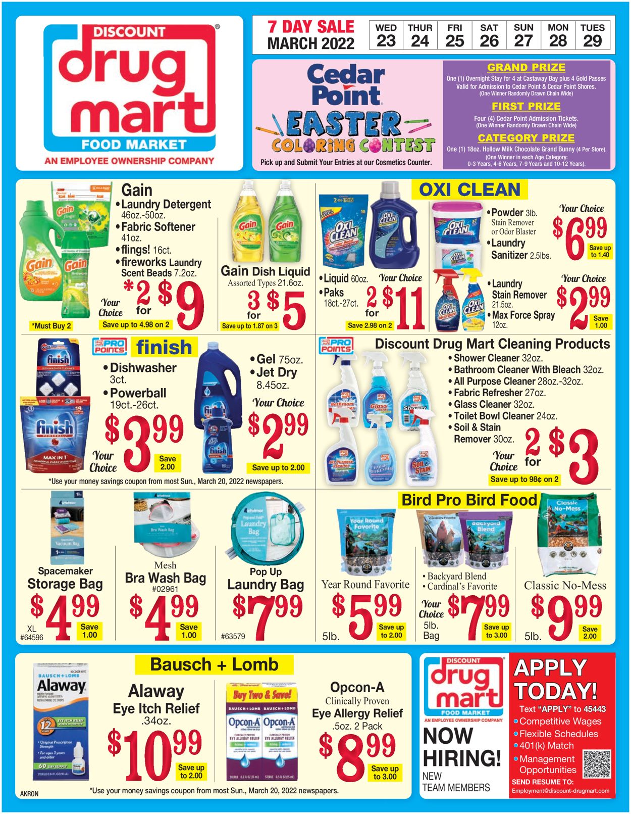 Discount Drug Mart Ad from 03/23/2022