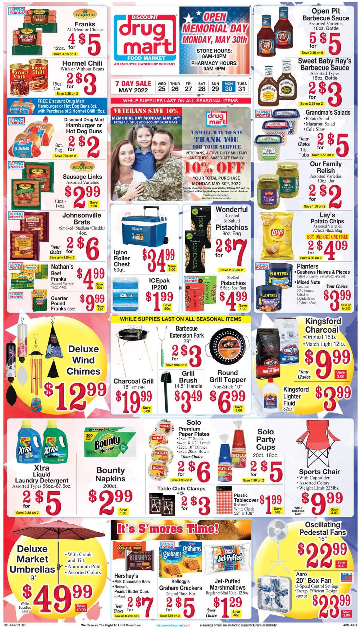 Discount Drug Mart Ad from 05/25/2022