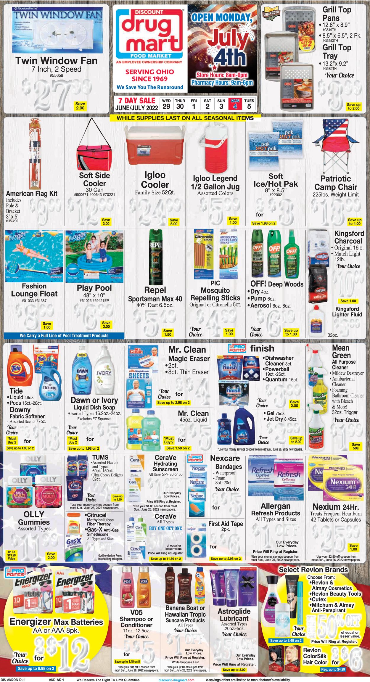 Discount Drug Mart Ad from 06/29/2022