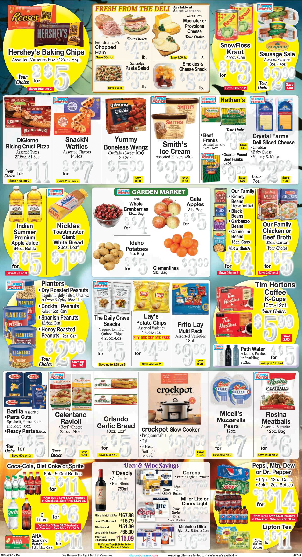 Discount Drug Mart Ad from 10/26/2022