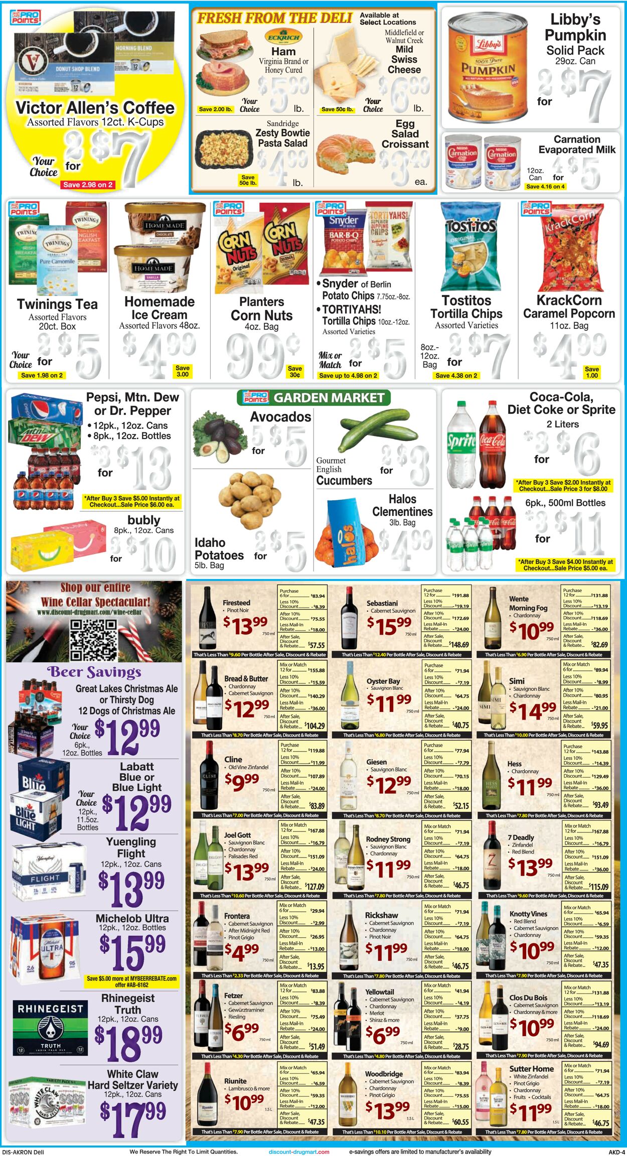 Discount Drug Mart Ad from 11/30/2022