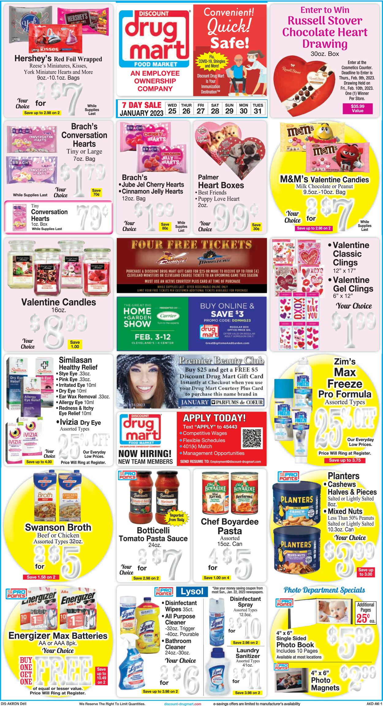 Discount Drug Mart Ad from 01/25/2023