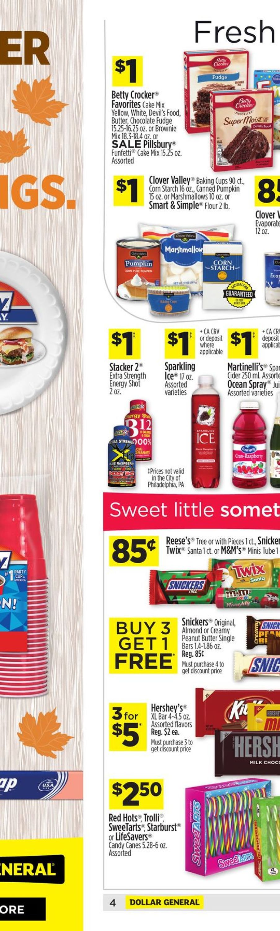 Dollar General Ad from 11/10/2019