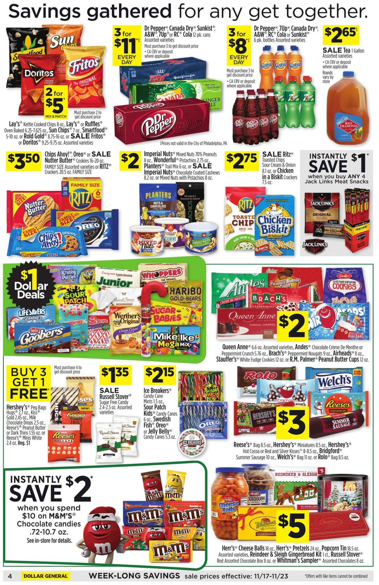 Dollar General Ad from 11/17/2019