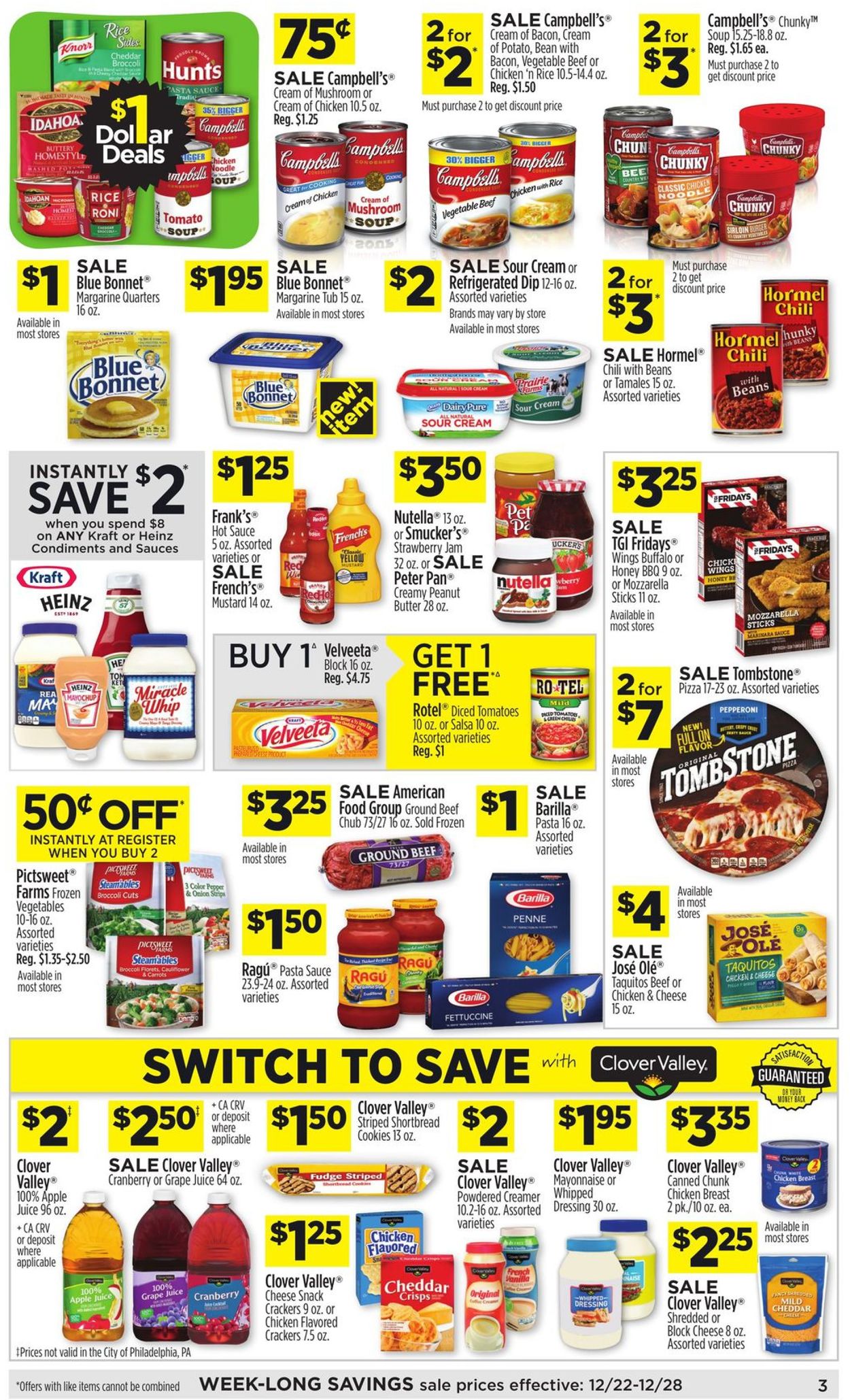 Dollar General Ad from 12/22/2019