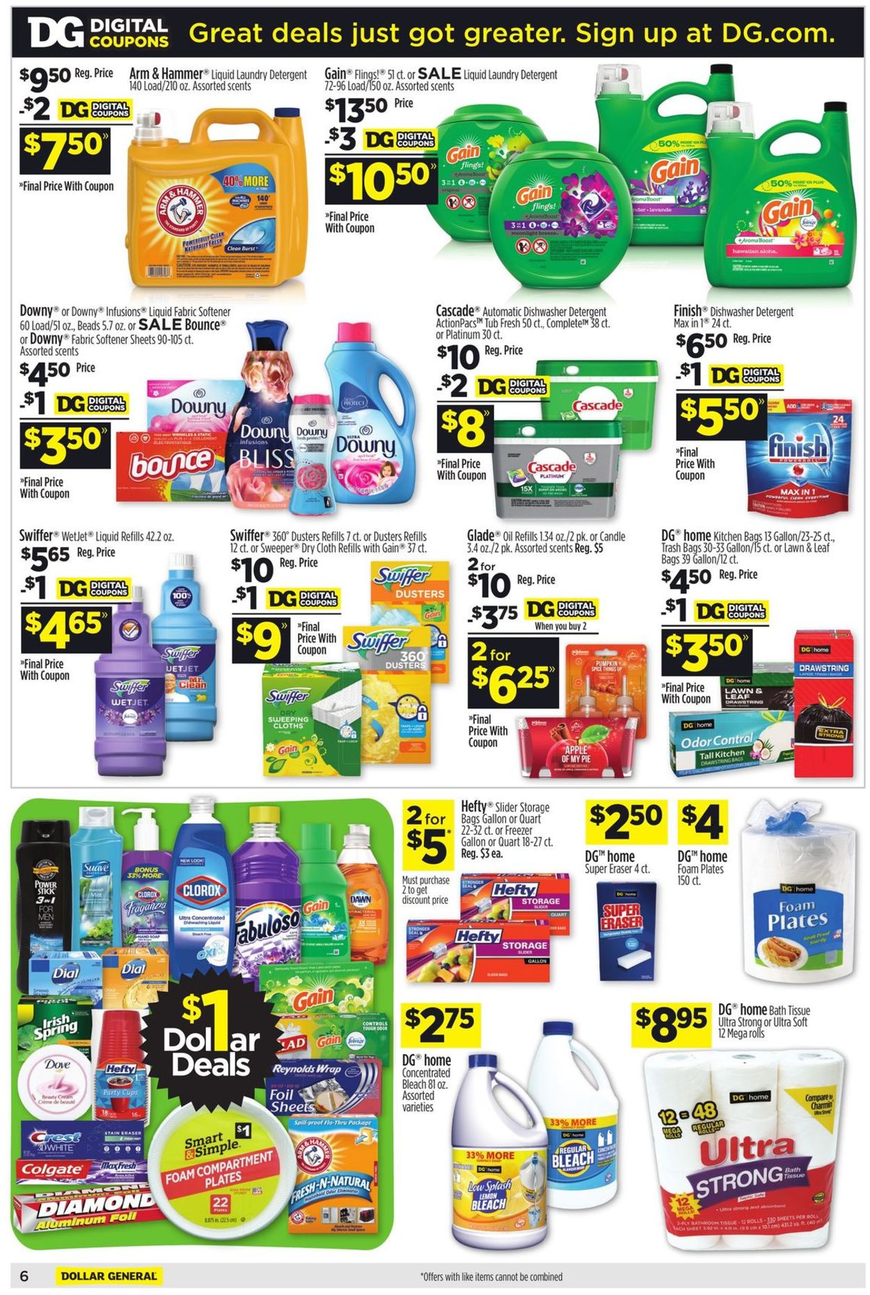 Dollar General Ad from 09/27/2020