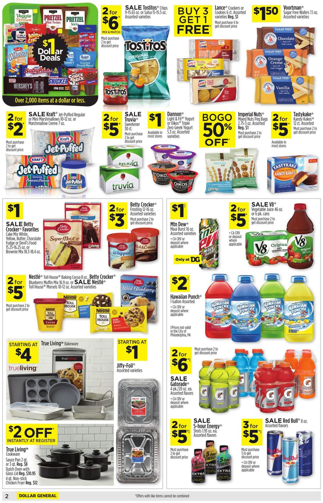 Dollar General Ad from 10/18/2020