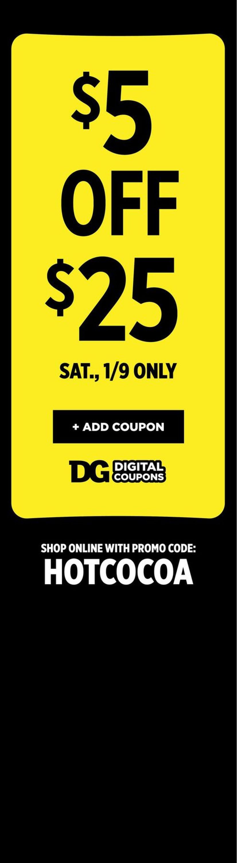 Dollar General Ad from 01/03/2021