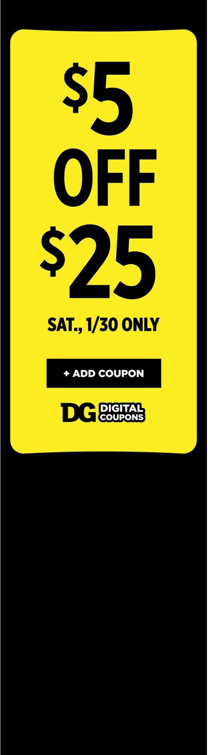 Dollar General Ad from 01/24/2021