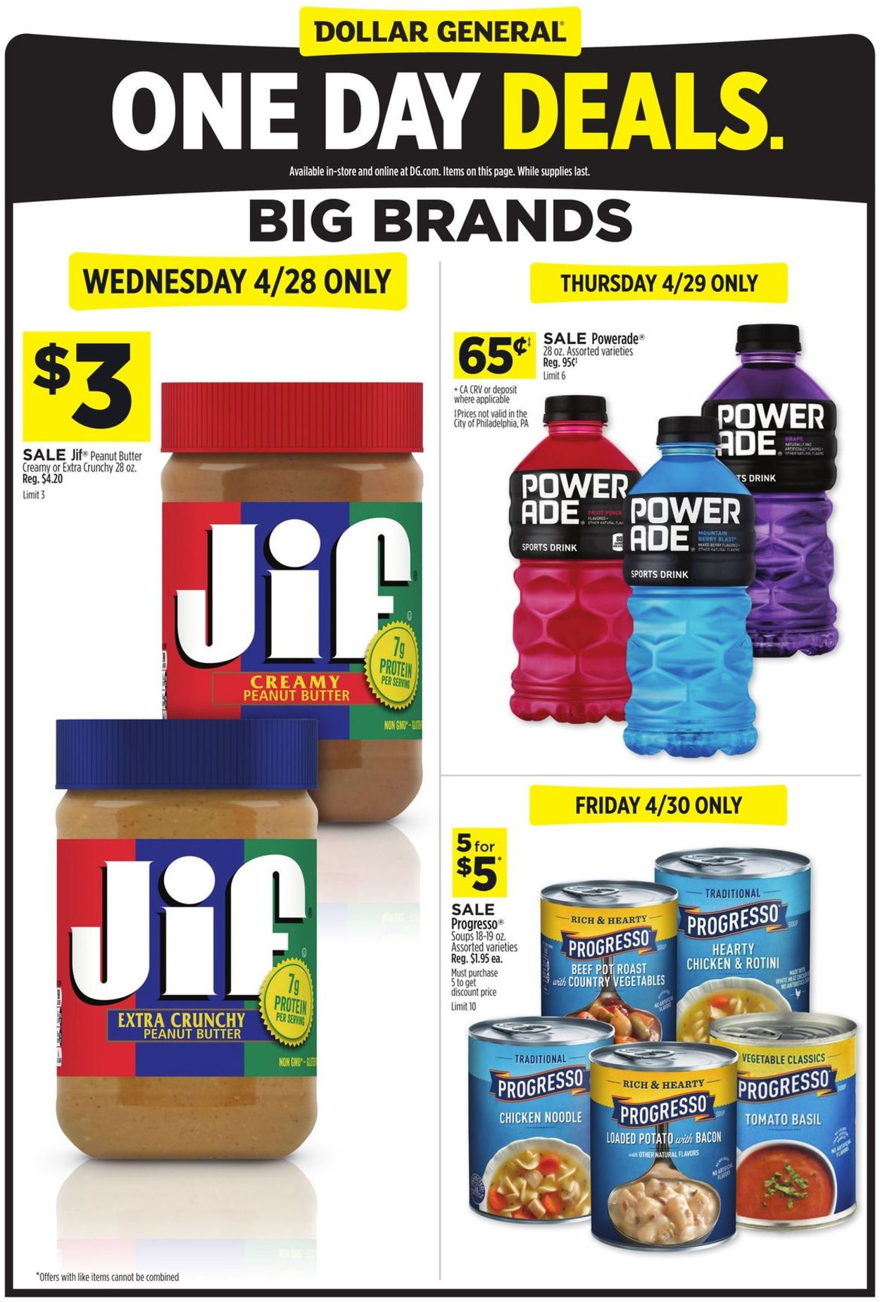 Dollar General Ad from 04/28/2021